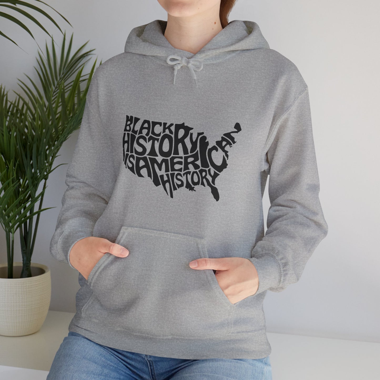 Black History Unisex Heavy Blend™ Hooded Sweatshirt