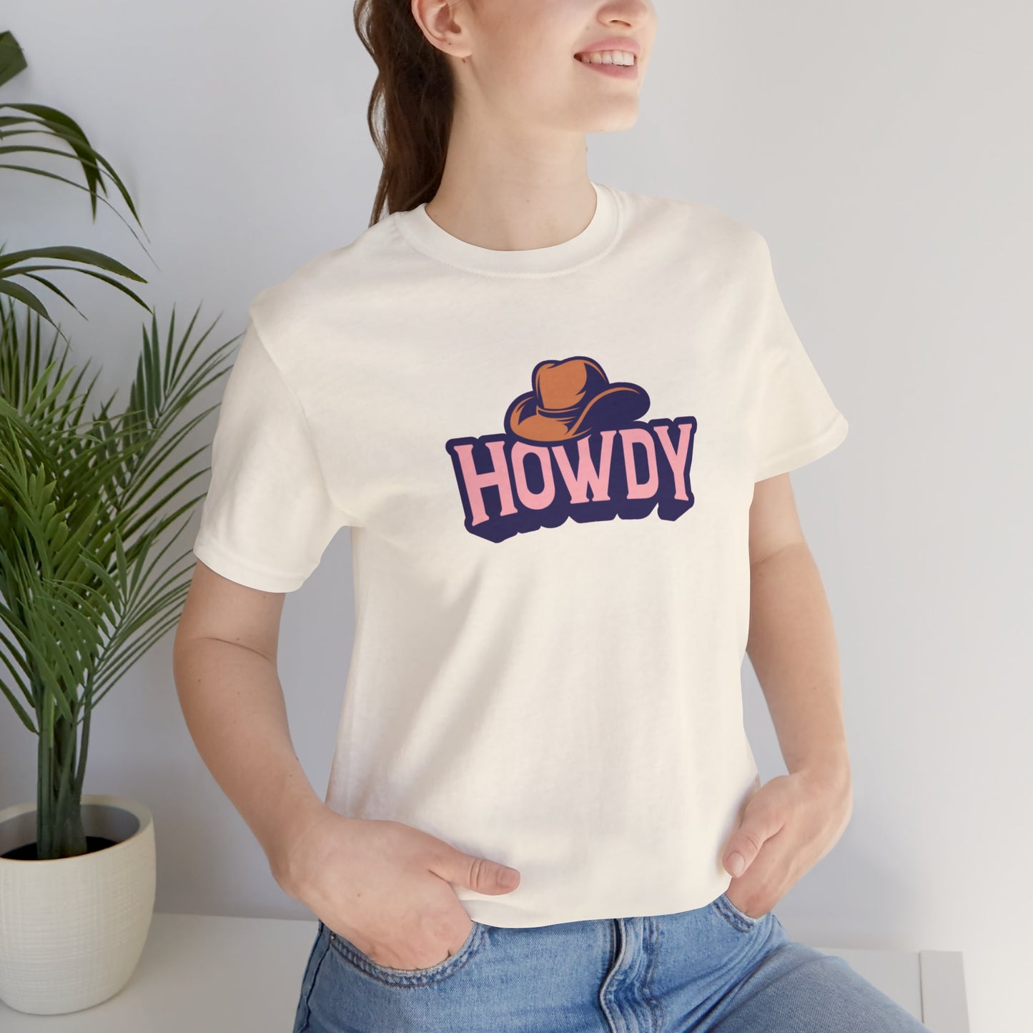 Howdy Unisex Jersey Short Sleeve Tee