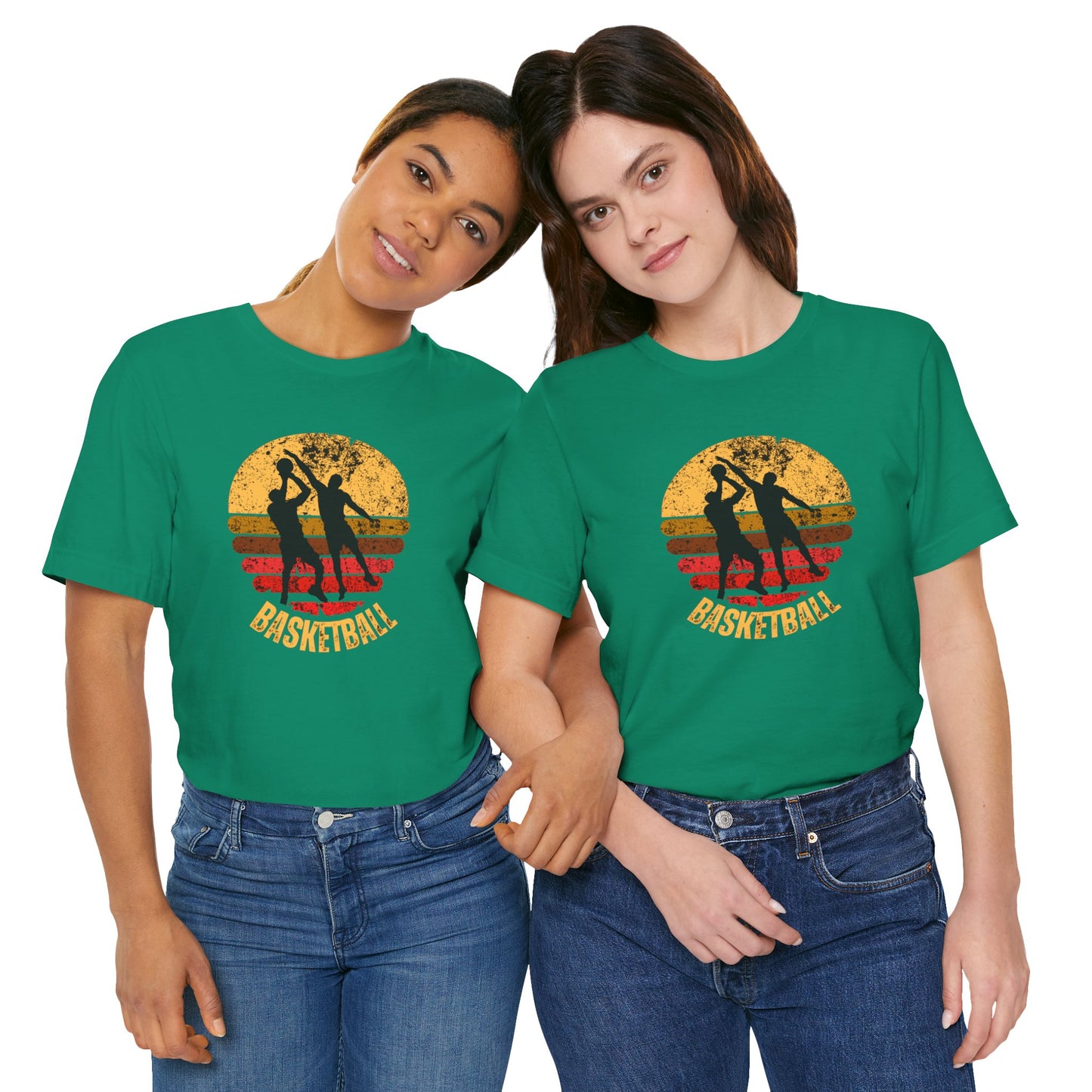 Basketball Unisex Jersey Short Sleeve Tee
