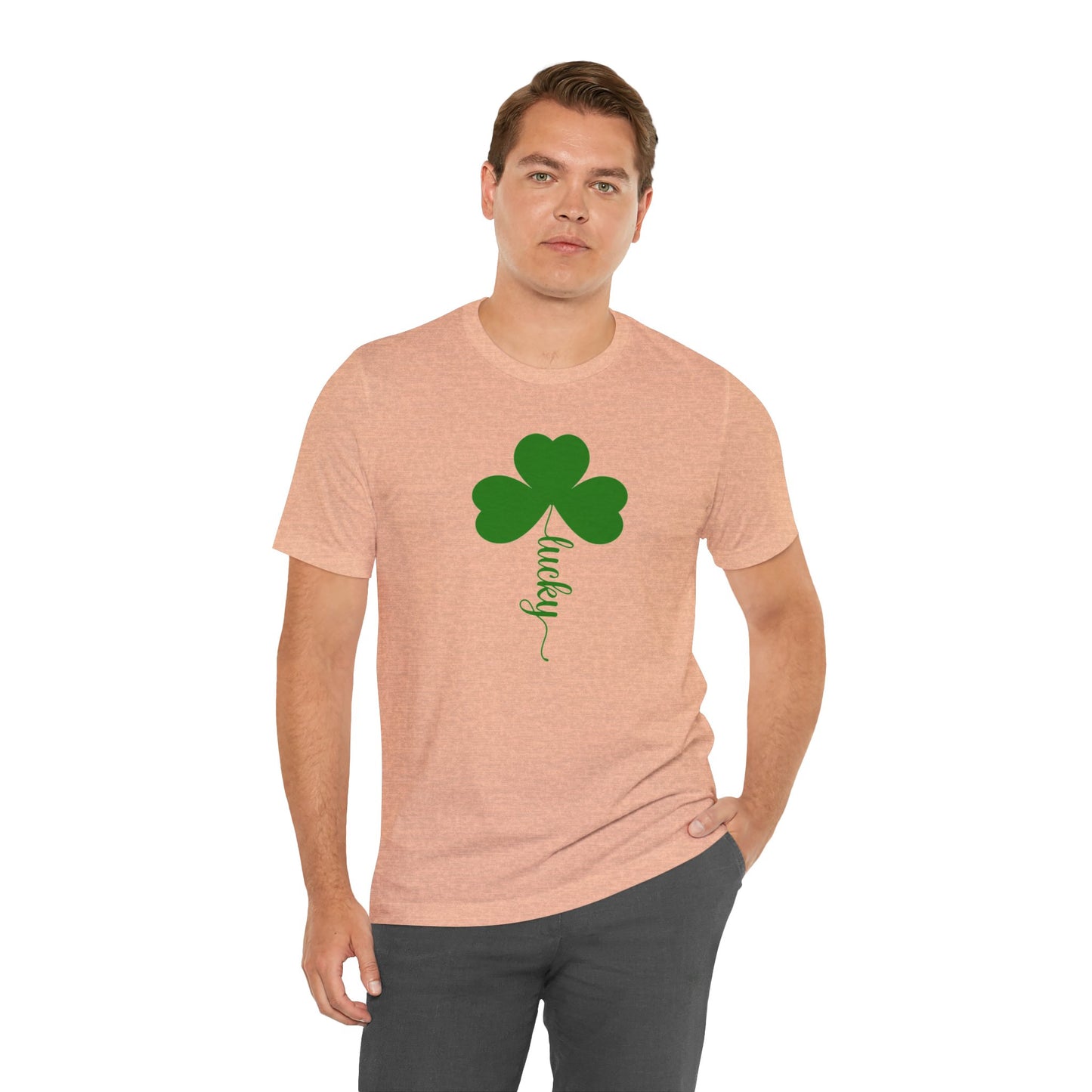 Clover/ Lucky Unisex Jersey Short Sleeve Tee