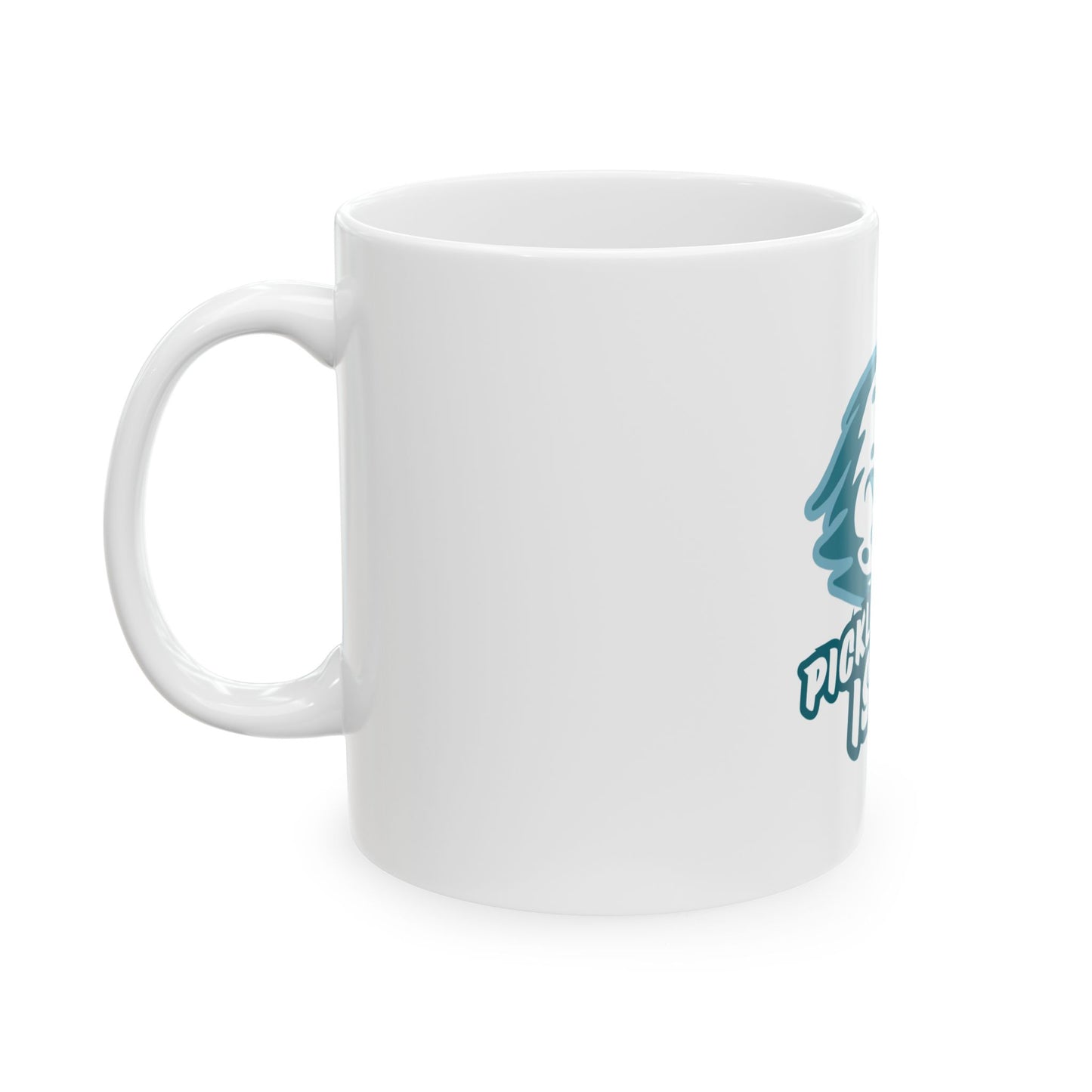 Pickleball Is Fire Ceramic Mug, (11oz, 15oz)