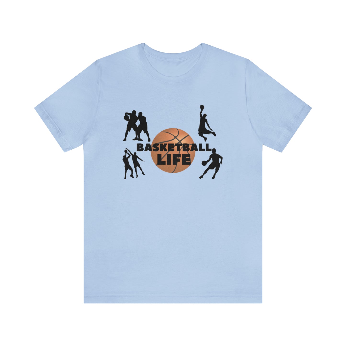 Basketball Life Unisex Jersey Short Sleeve Tee