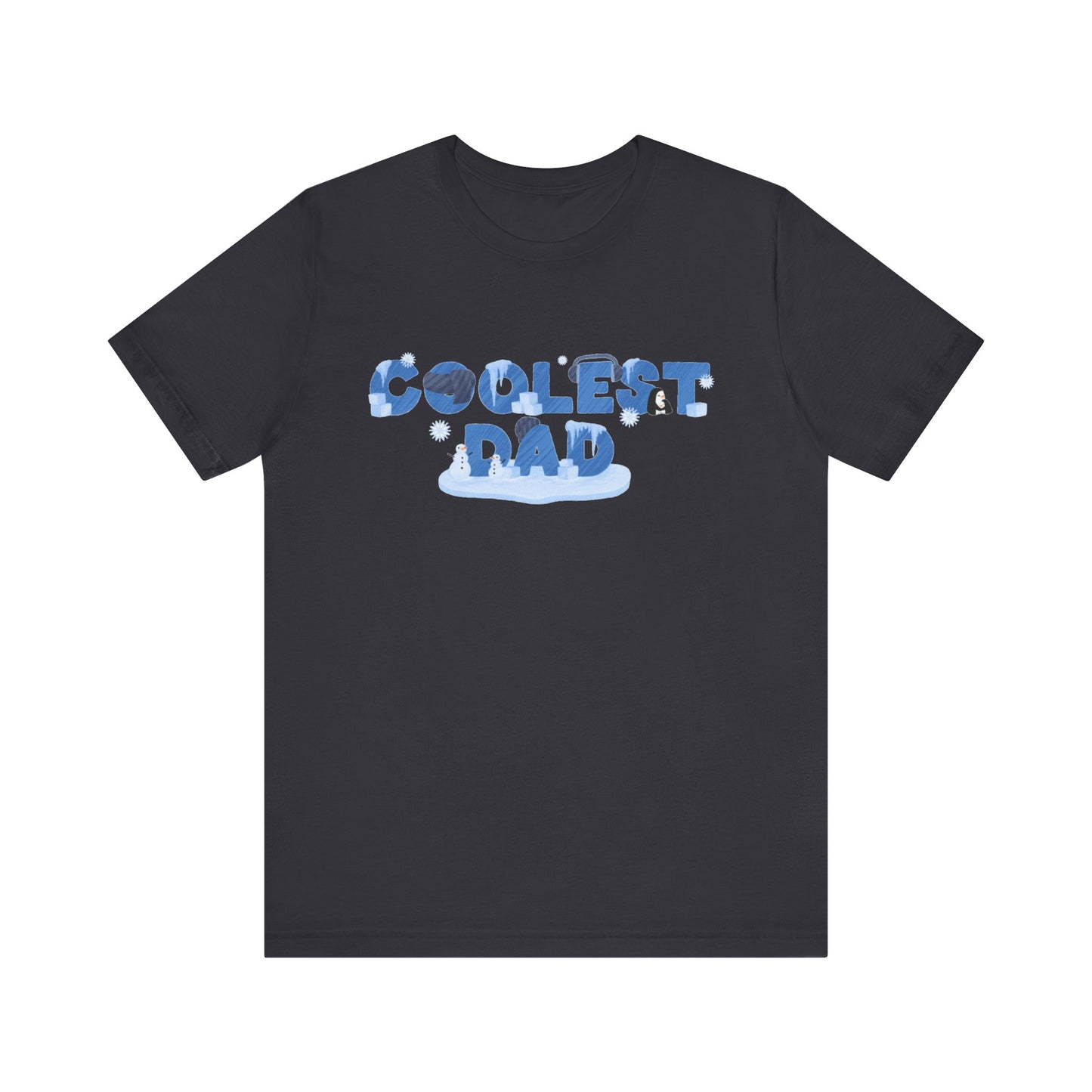 Dad/ Coolest Dad Unisex Jersey Short Sleeve Tee