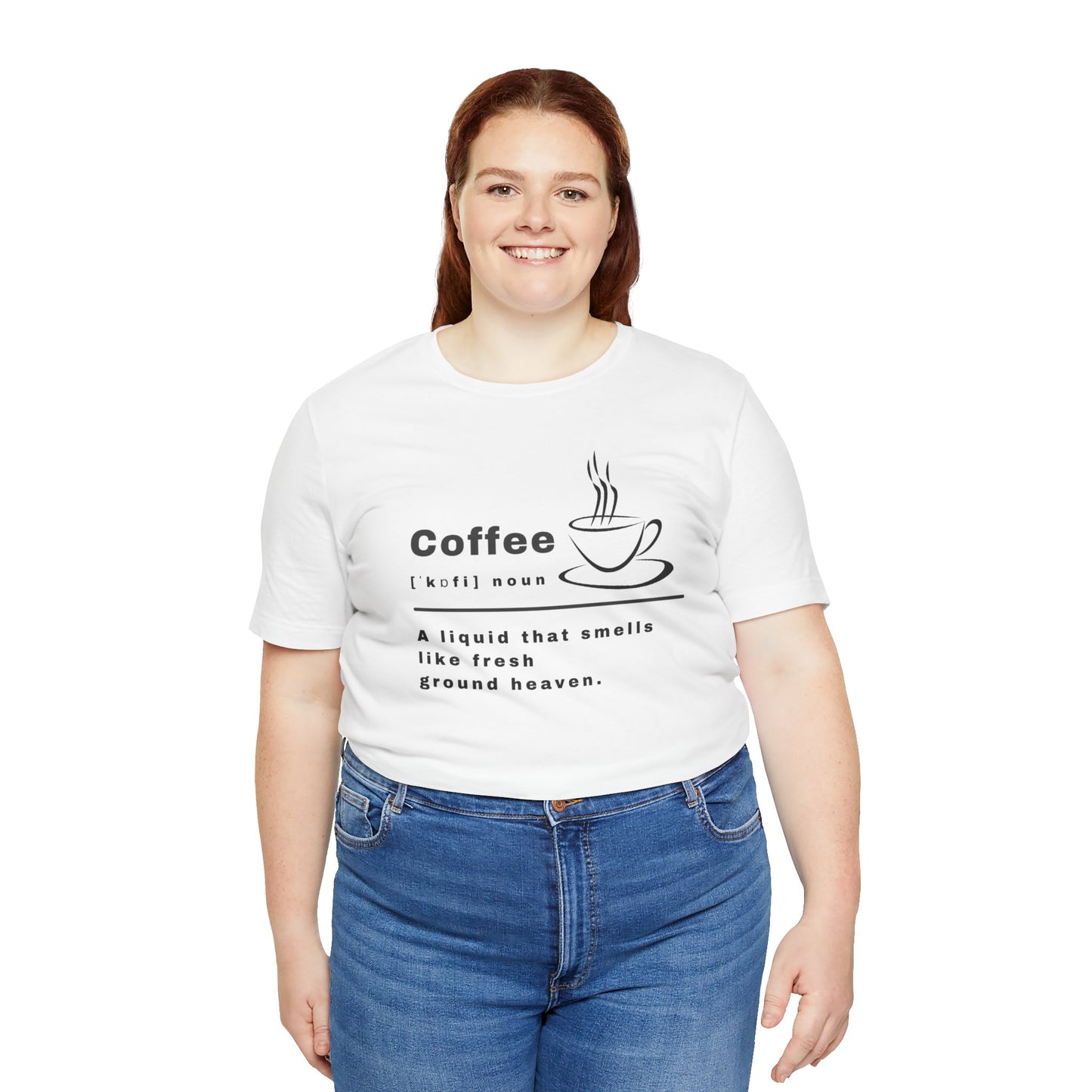 Coffee Unisex Jersey Short Sleeve Tee