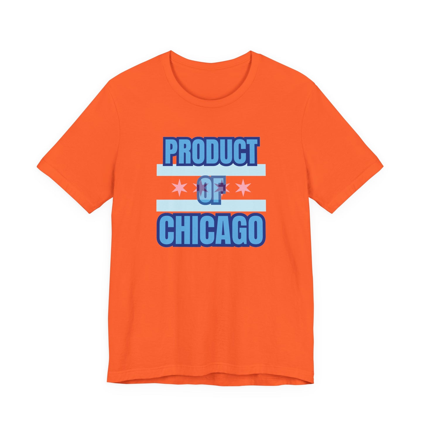 Product Of Chicago Unisex Jersey Short Sleeve Tee