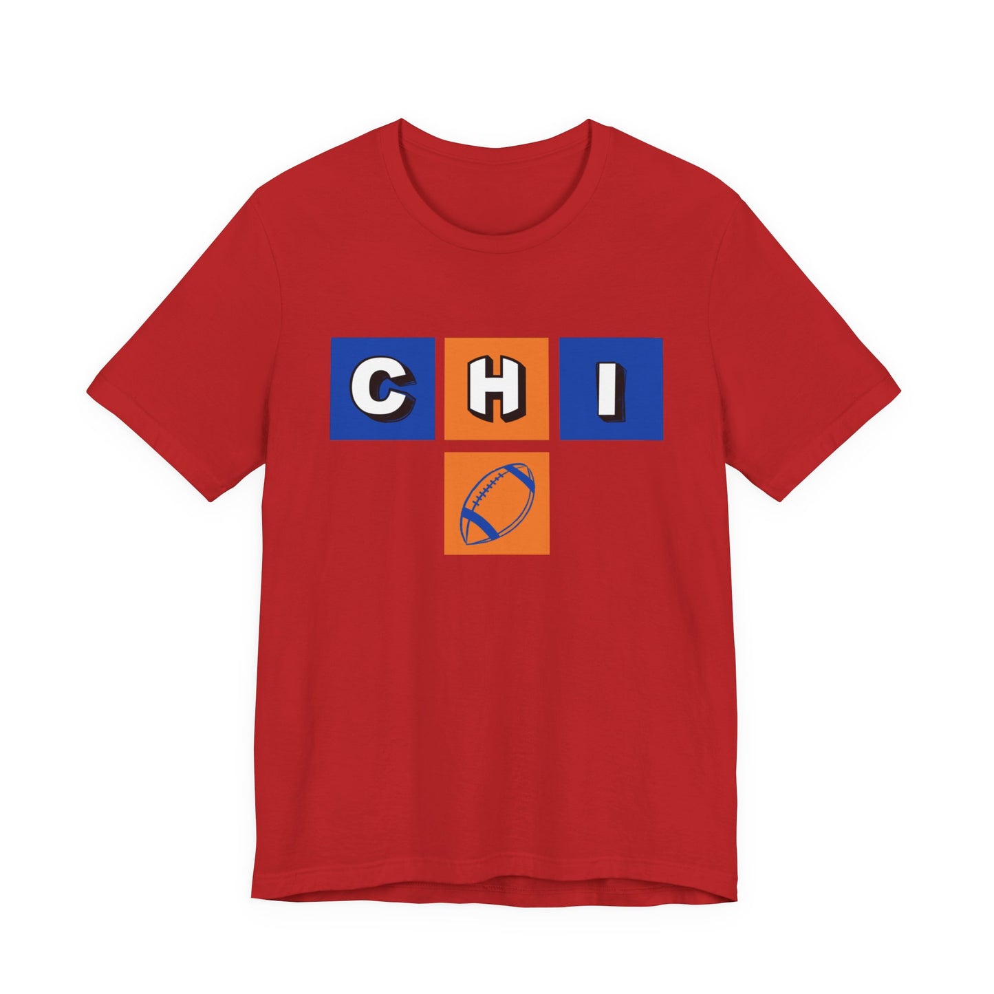 Chi Football Unisex Jersey Short Sleeve Tee