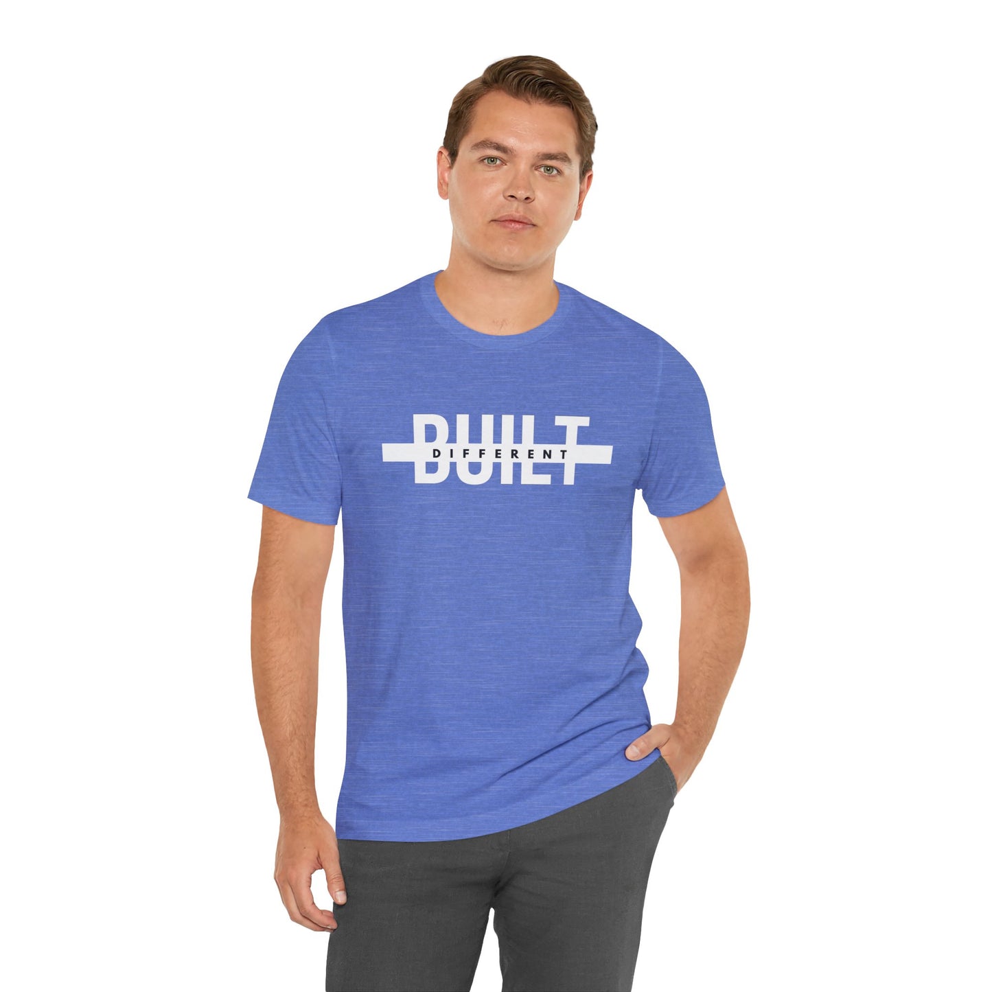 Built Different Unisex Jersey Short Sleeve Tee