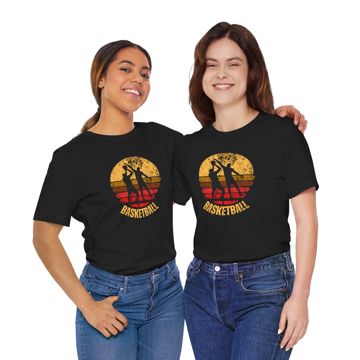 Basketball Unisex Jersey Short Sleeve Tee
