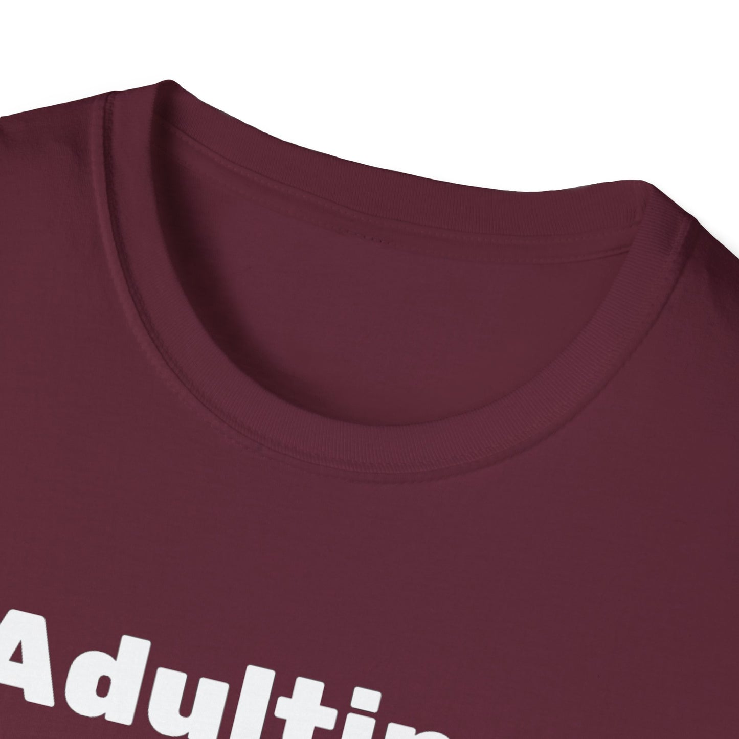Adulting Unisex Softstyle T-Shirt