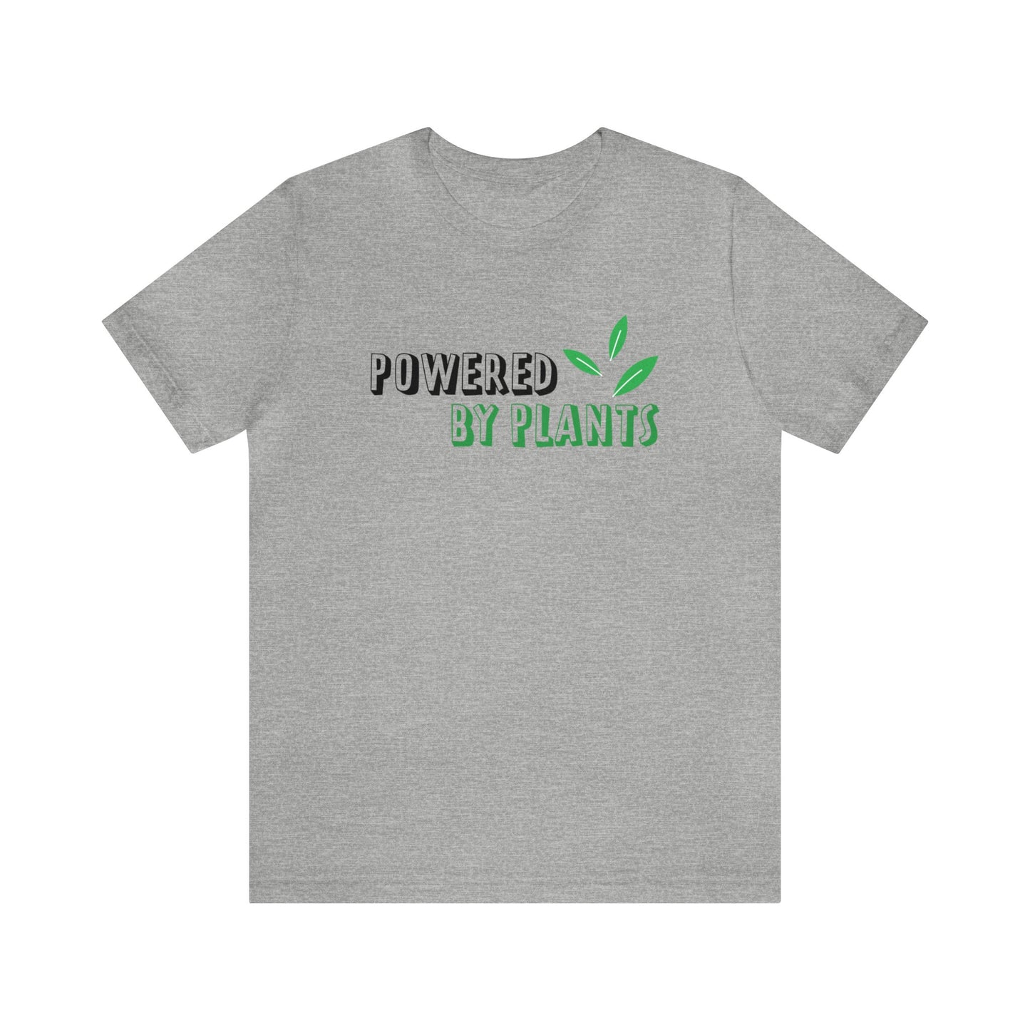 Powered By Plants Unisex Jersey Short Sleeve Tee