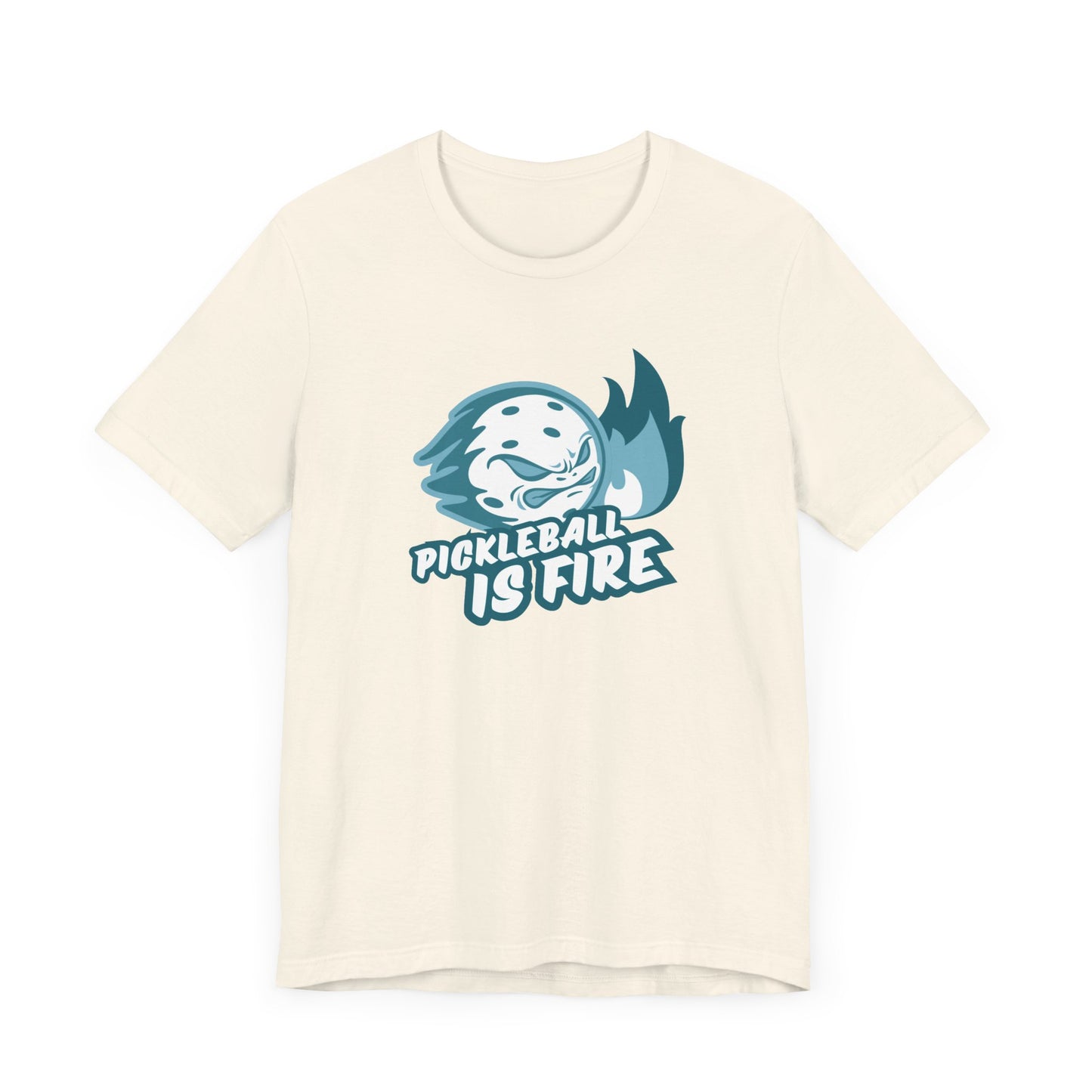 Pickleball Is Fire Unisex Jersey Short Sleeve Tee