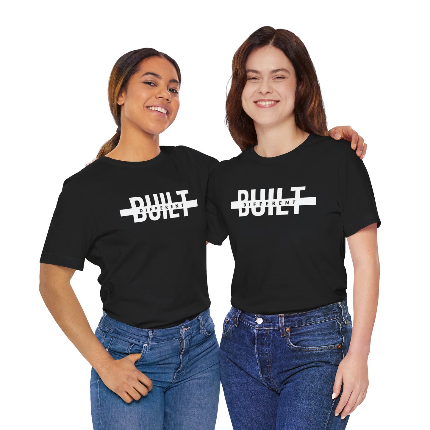 Built Different Unisex Jersey Short Sleeve Tee