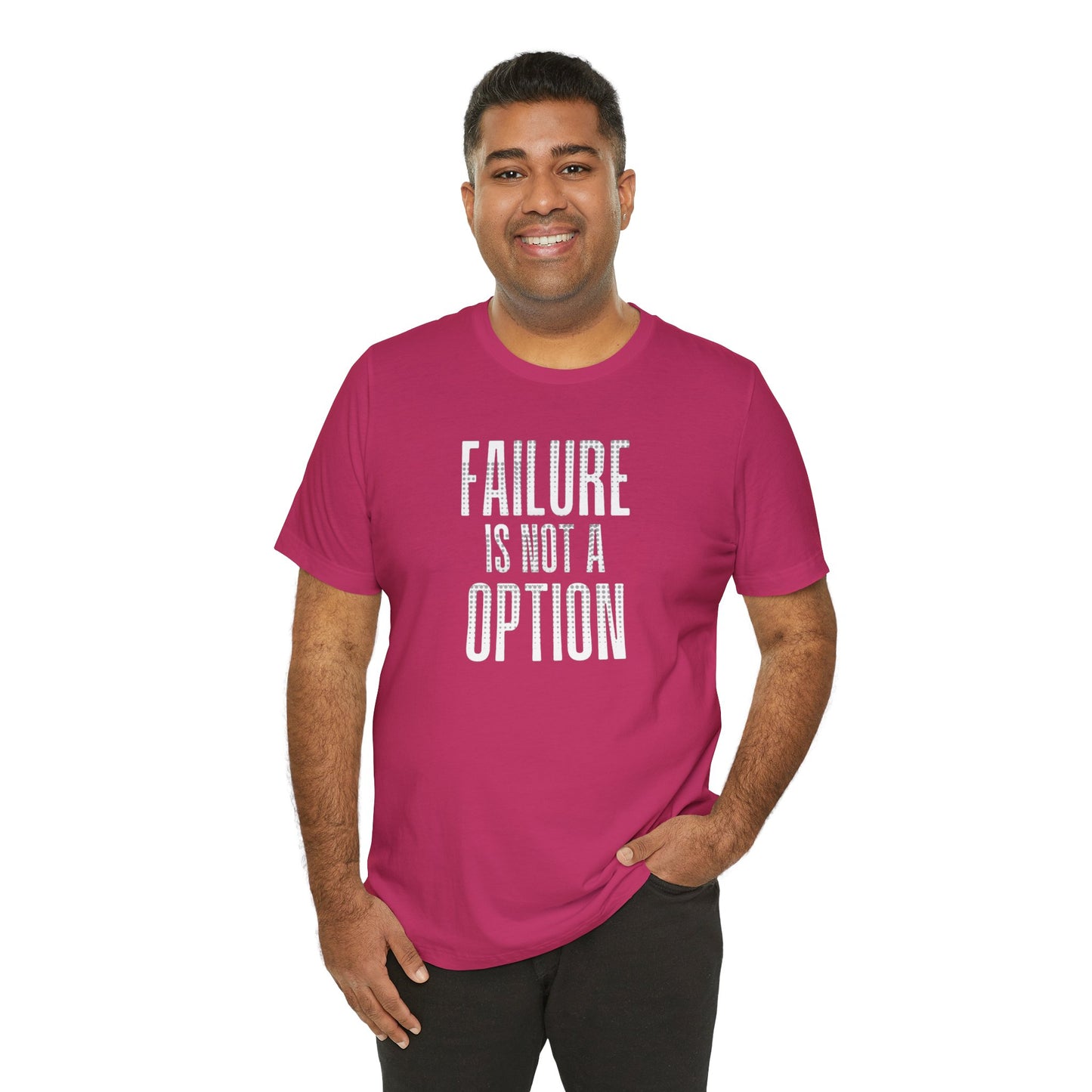 Failure is Not a Option Unisex Jersey Short Sleeve Tee