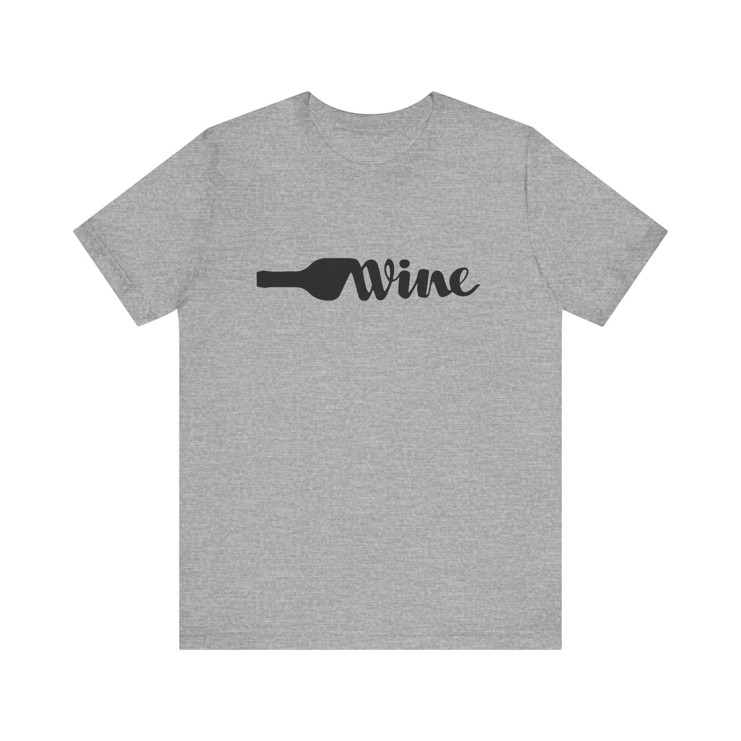 Wine Unisex Jersey Short Sleeve Tee