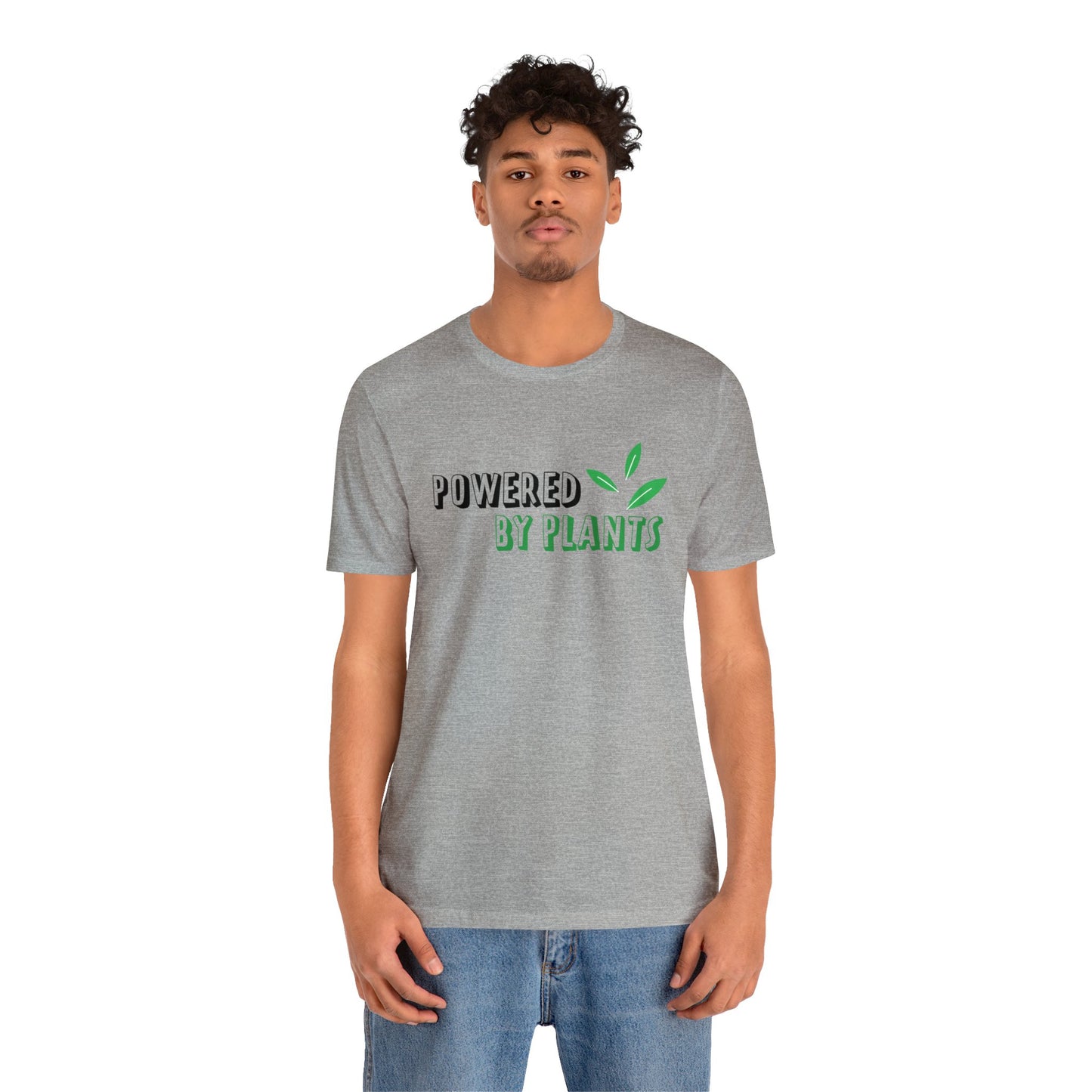 Powered By Plants Unisex Jersey Short Sleeve Tee