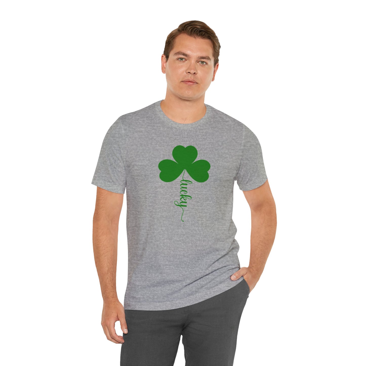 Clover/ Lucky Unisex Jersey Short Sleeve Tee