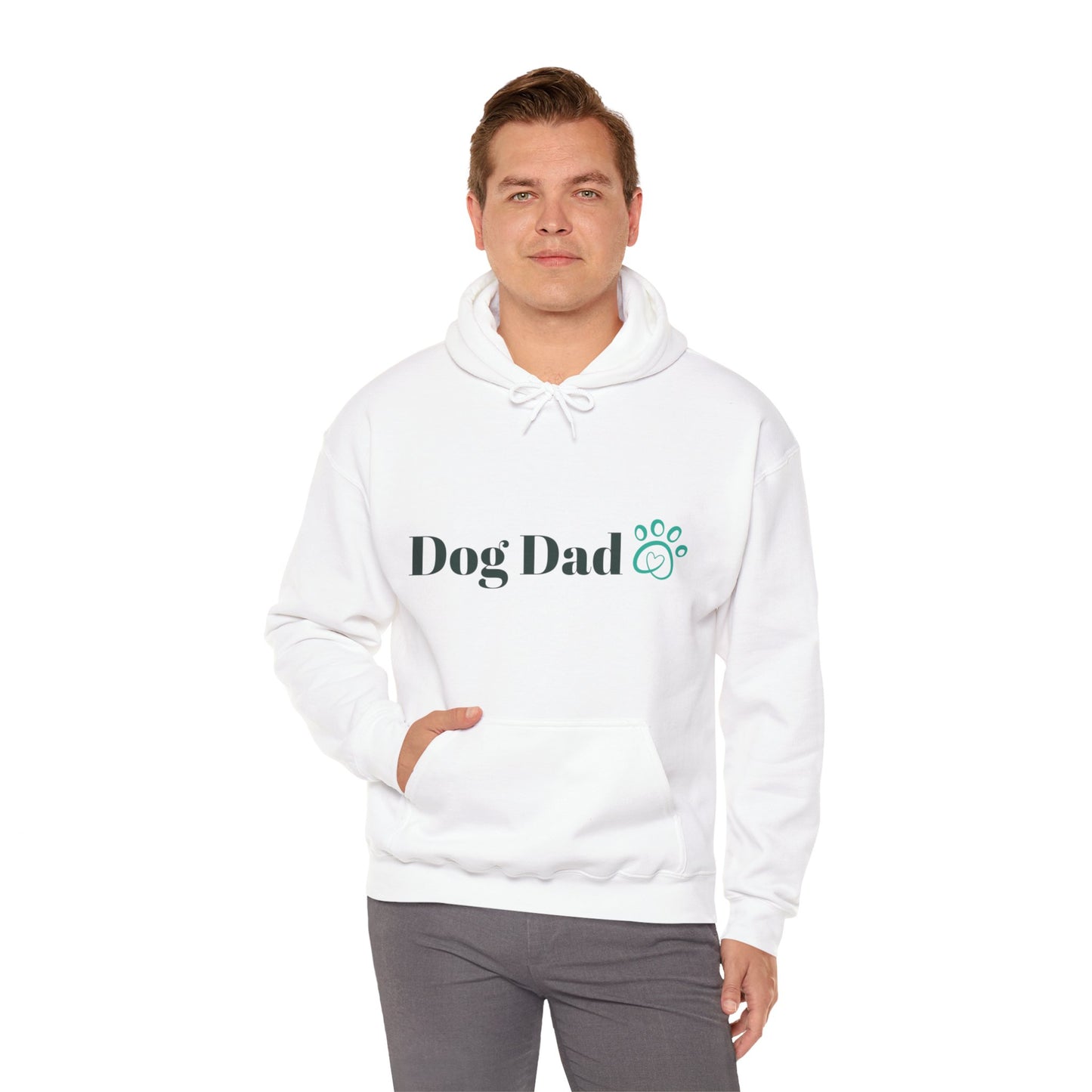 Dog Dad Unisex Heavy Blend™ Hooded Sweatshirt