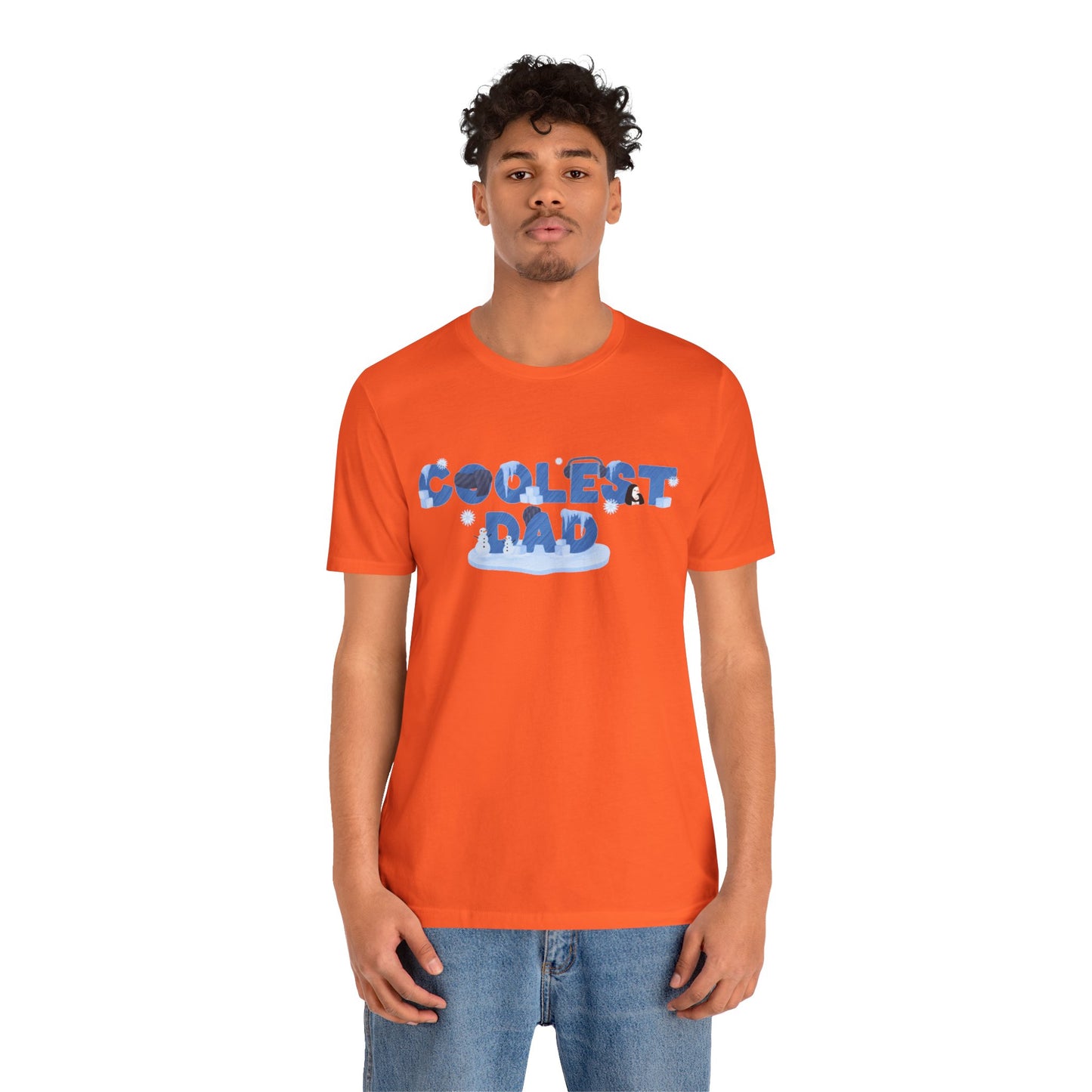 Dad/ Coolest Dad Unisex Jersey Short Sleeve Tee