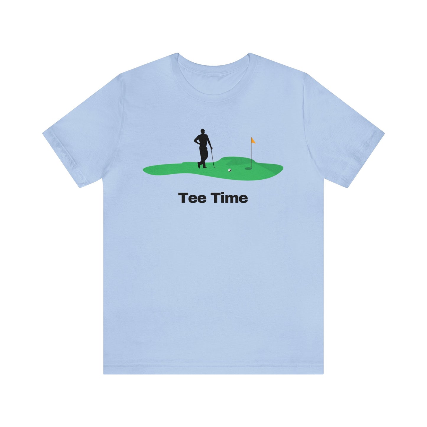 Golf/ Tee Time Unisex Jersey Short Sleeve Tee