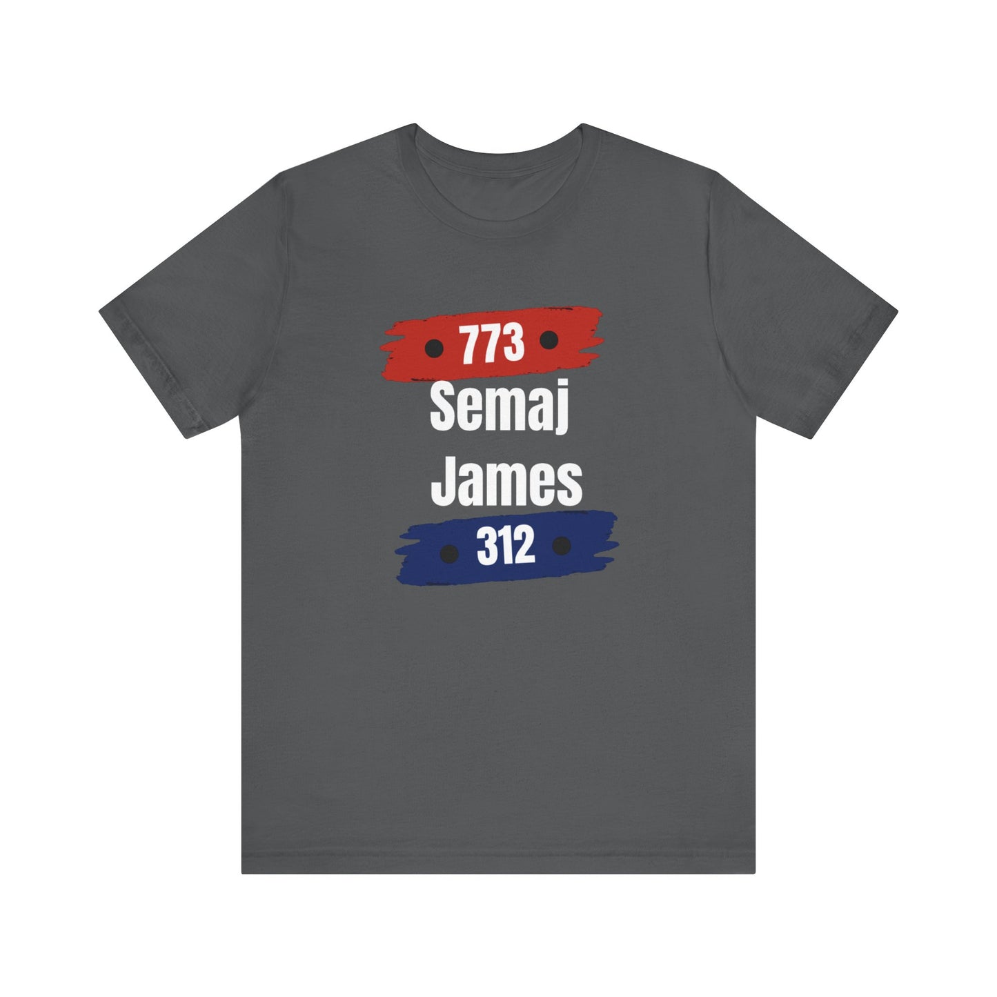 Semaj James 773/312 Unisex Short Sleeve Tee