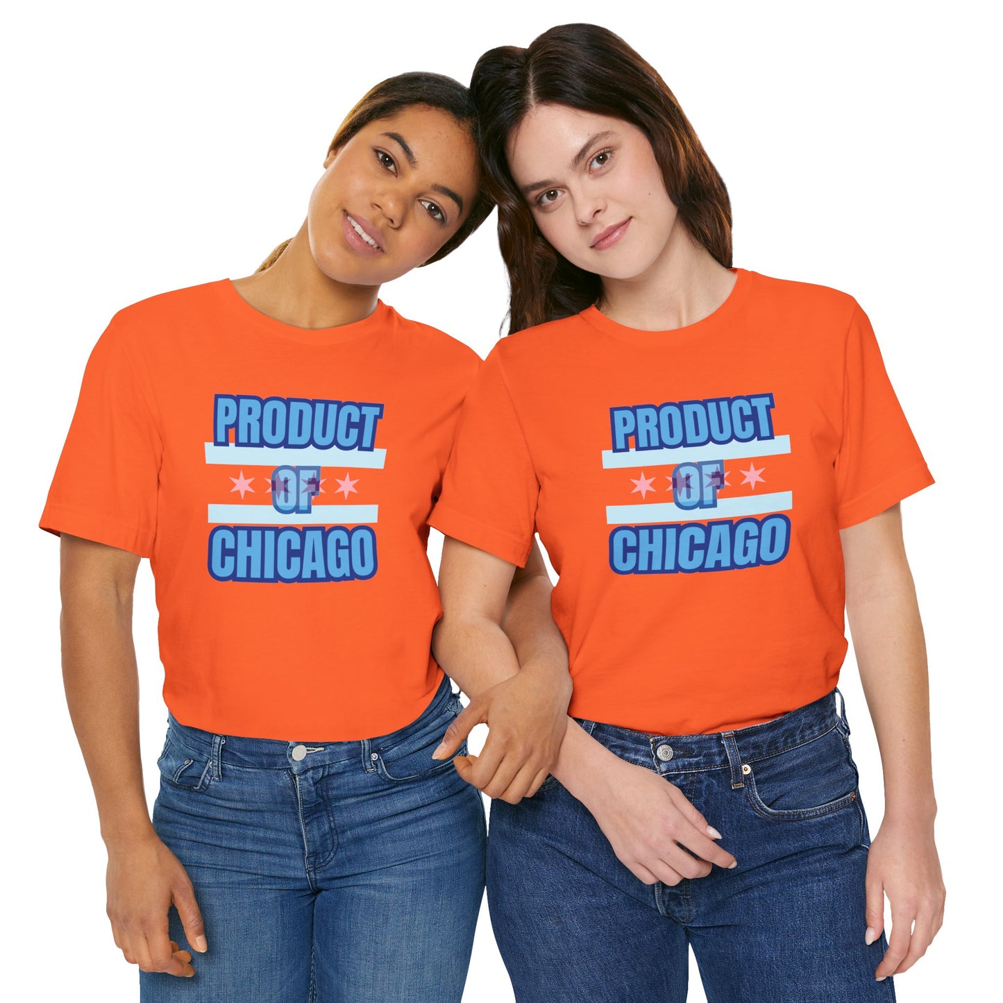 Product Of Chicago Unisex Jersey Short Sleeve Tee