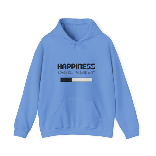 Happiness Loading Please Wait Unisex Heavy Blend™ Hooded Sweatshirt