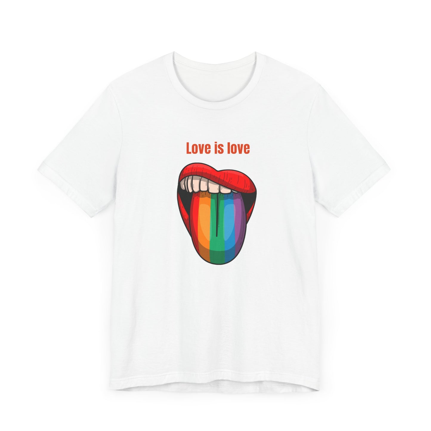 Love Is Love Unisex Jersey Short Sleeve Tee