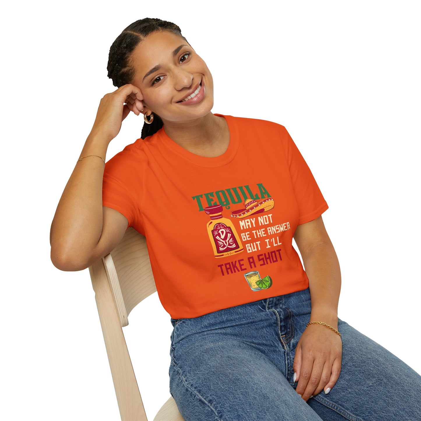 Tequila Take a Shot Unisex Softstyle T-Shirt