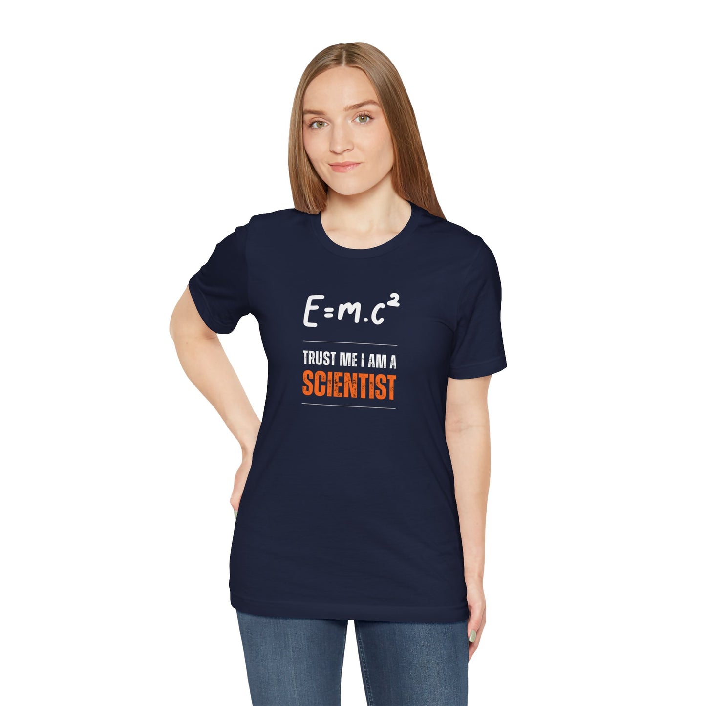 E = m.c Squared Unisex Jersey Short Sleeve Tee