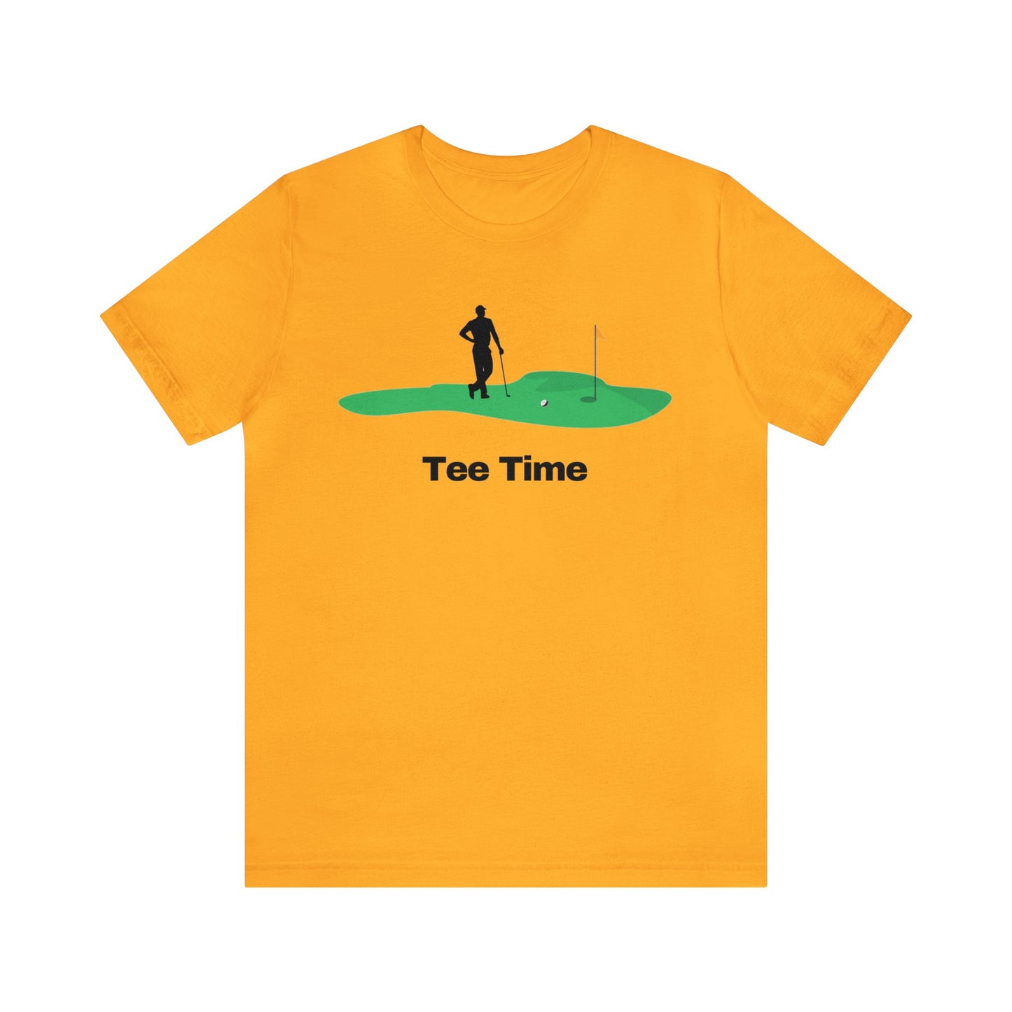 Golf/ Tee Time Unisex Jersey Short Sleeve Tee