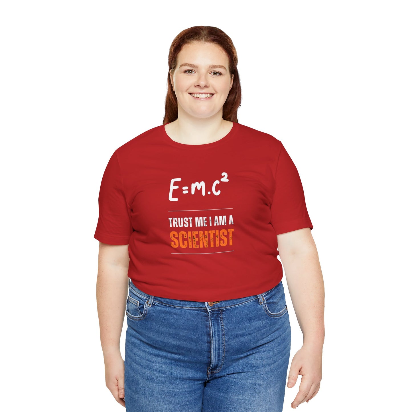 E = m.c Squared Unisex Jersey Short Sleeve Tee