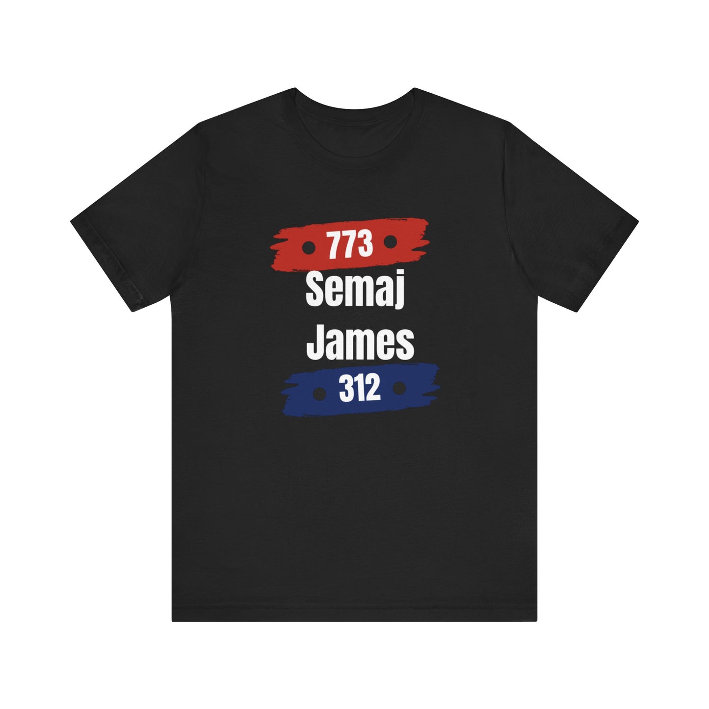 Semaj James 773/312 Unisex Short Sleeve Tee