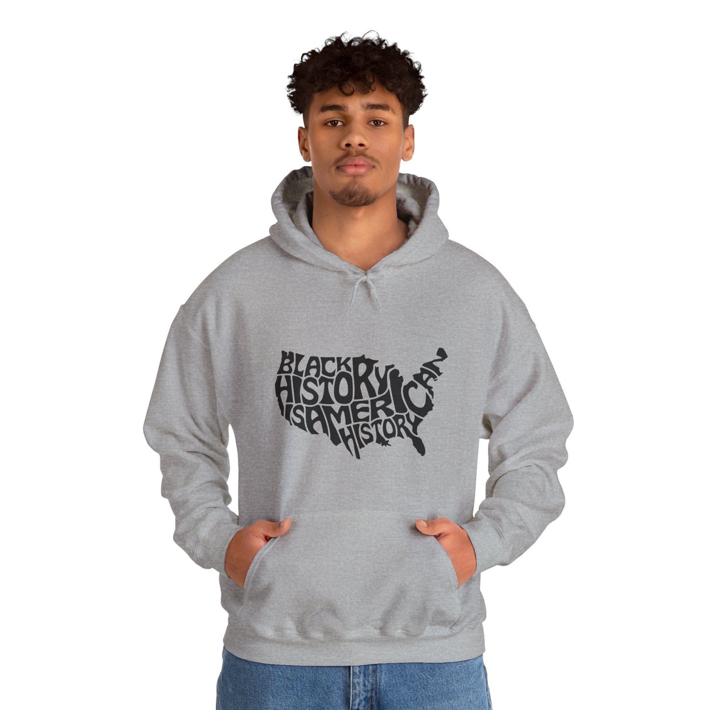 Black History Unisex Heavy Blend™ Hooded Sweatshirt