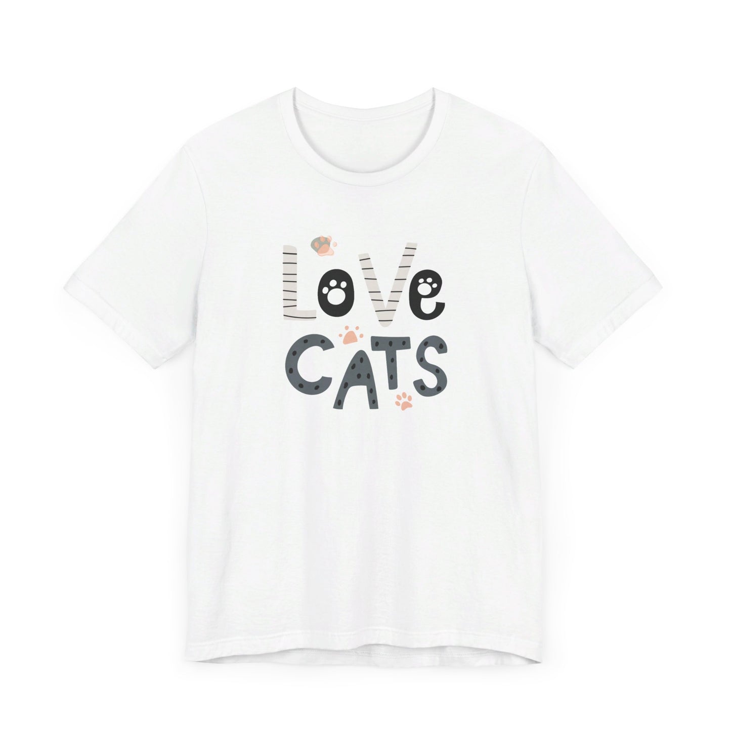 Love Cats Unisex Jersey Short Sleeve Tee