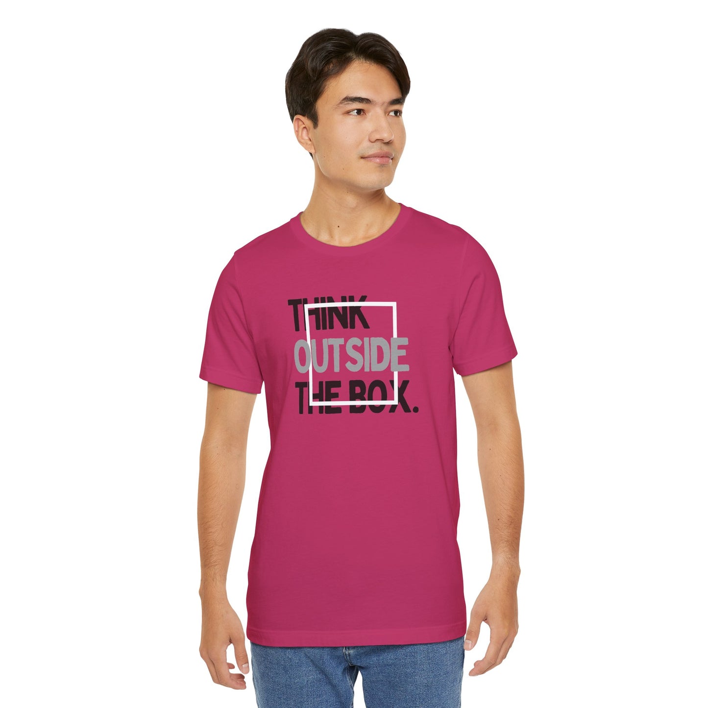 Think Outside the Box Unisex Jersey Short Sleeve Tee