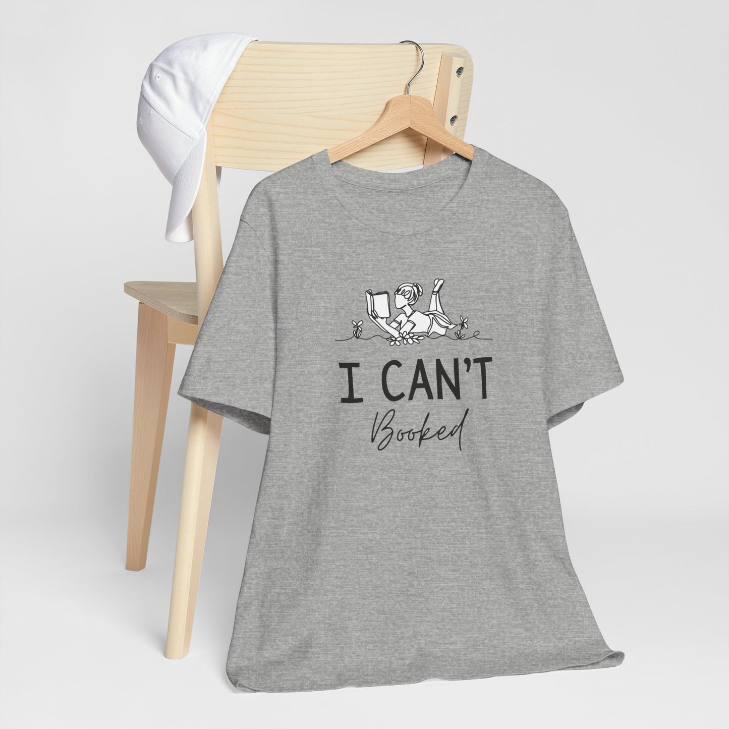 Books/ I Can't I'm Booked Unisex Jersey Short Sleeve Tee