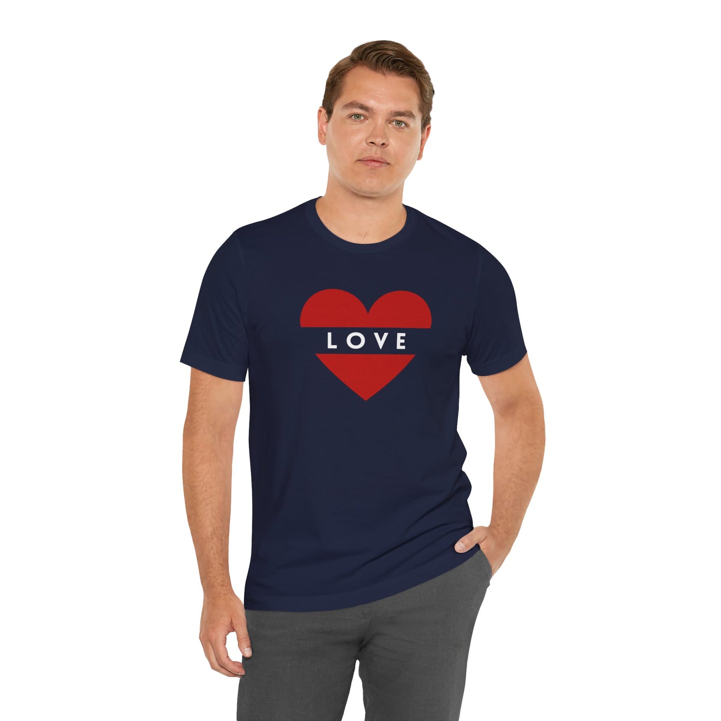 Love Unisex Jersey Short Sleeve Tee