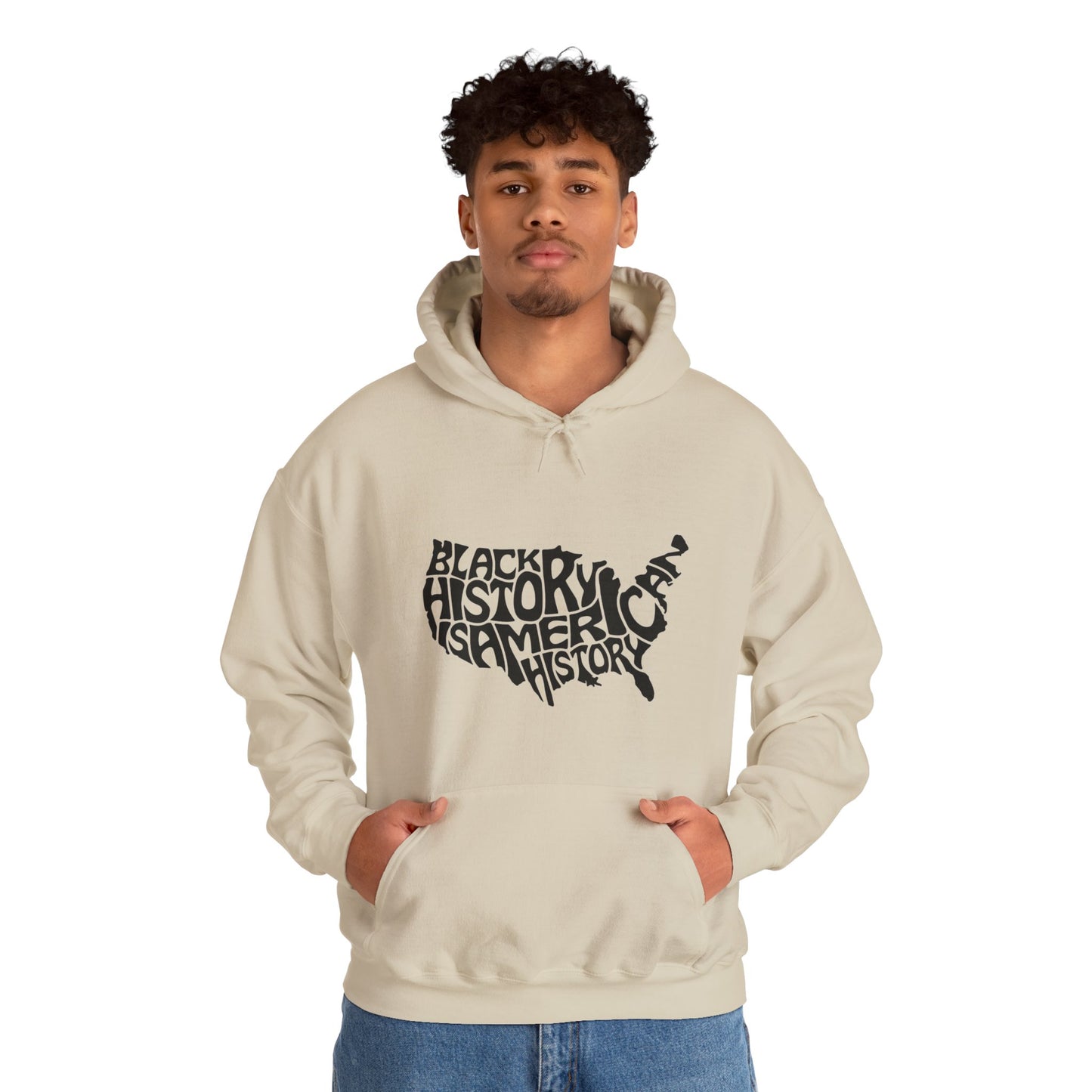 Black History Unisex Heavy Blend™ Hooded Sweatshirt