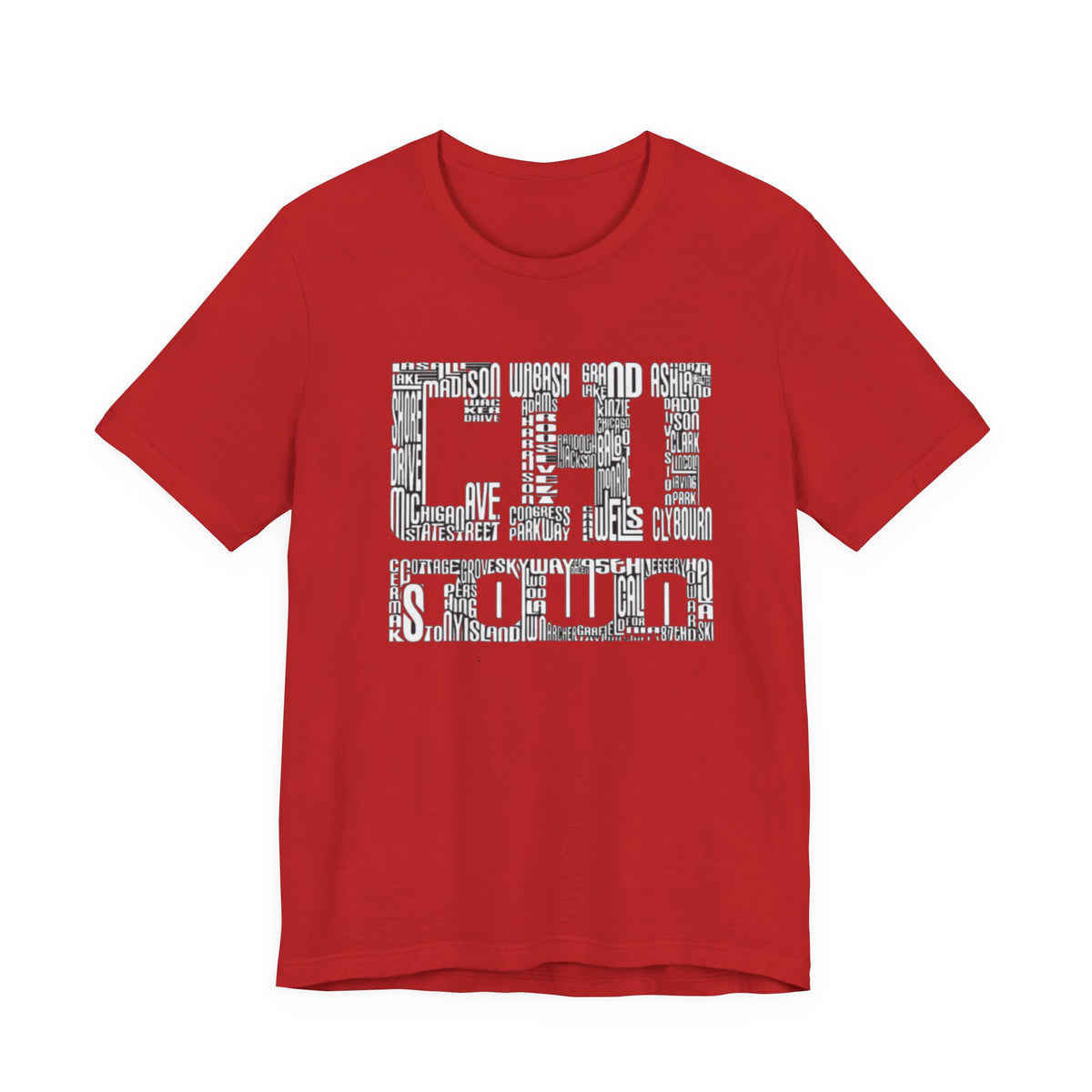 Chi-Town Unisex Jersey Short Sleeve Tee