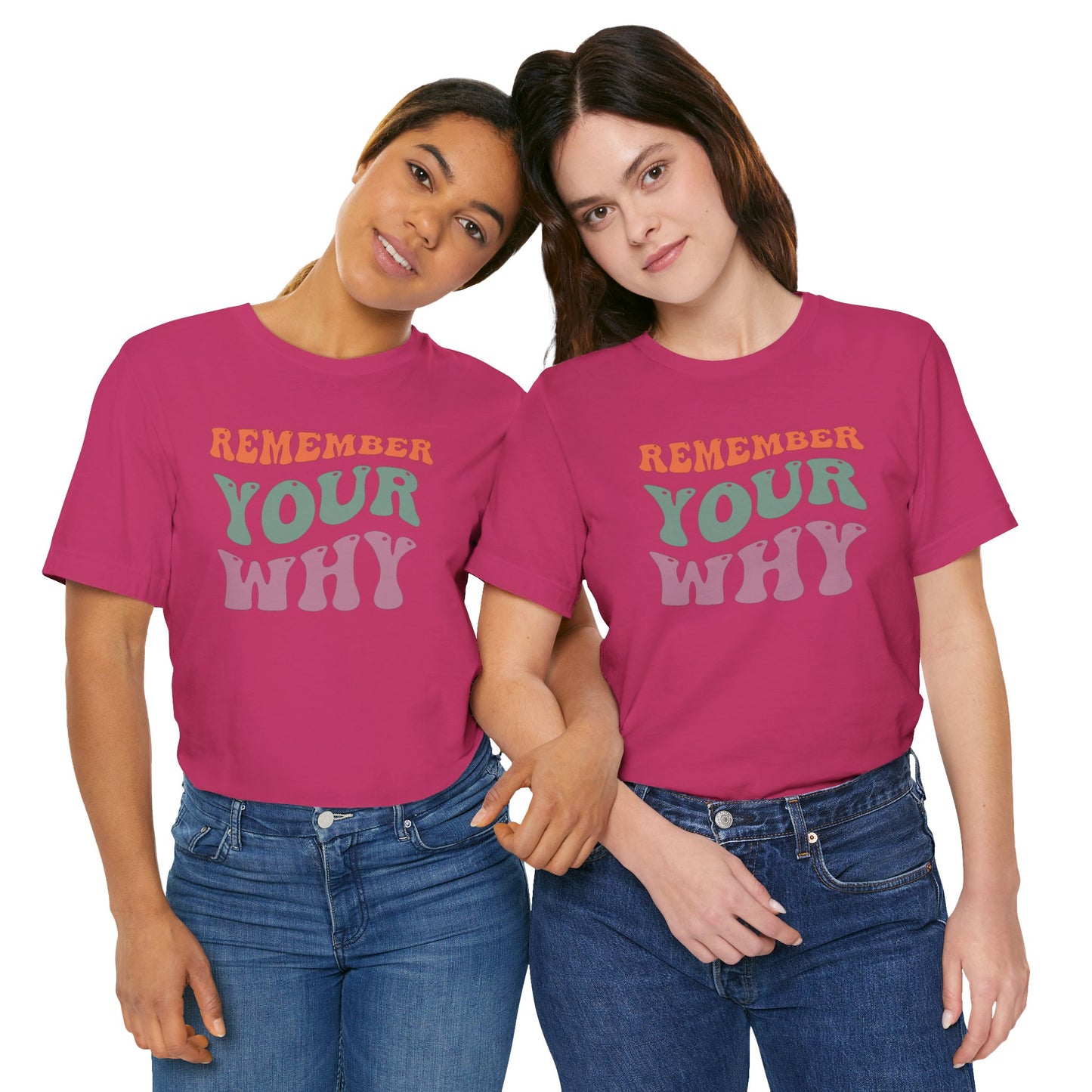 Remember Your Why Unisex Jersey Short Sleeve Tee