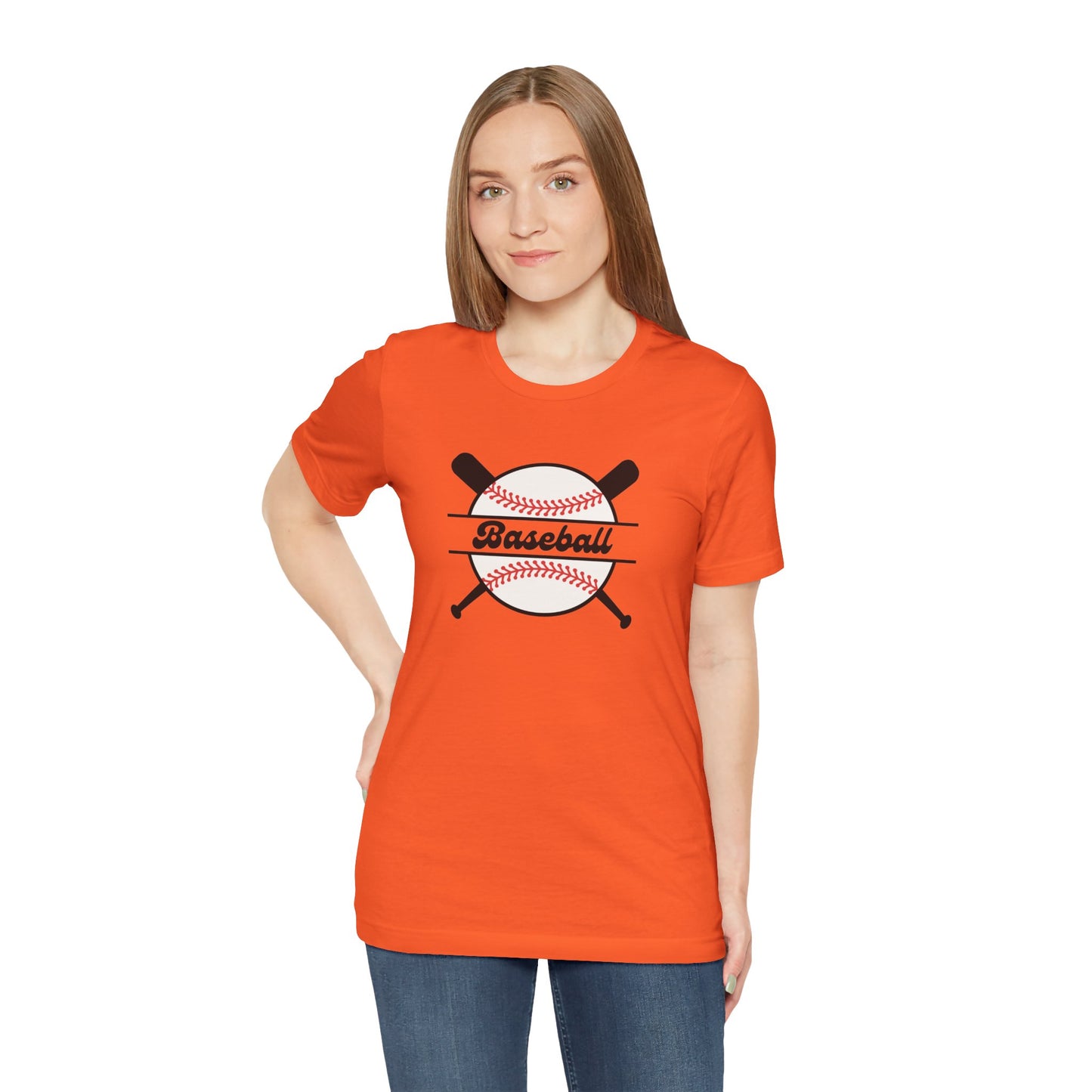Baseball Unisex Jersey Short Sleeve Tee