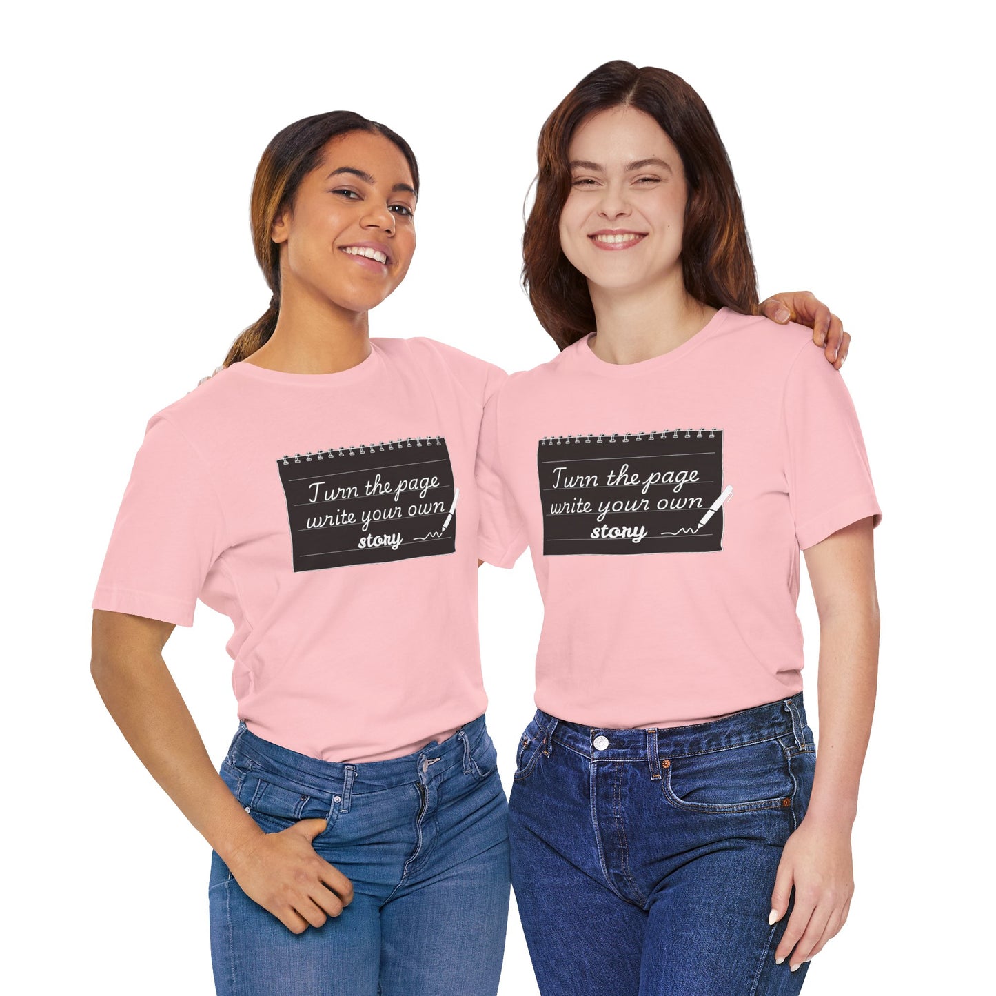Turn the Page And Write Your Story Unisex Softstyle T-Shirt