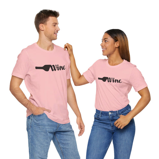 Wine Unisex Jersey Short Sleeve Tee