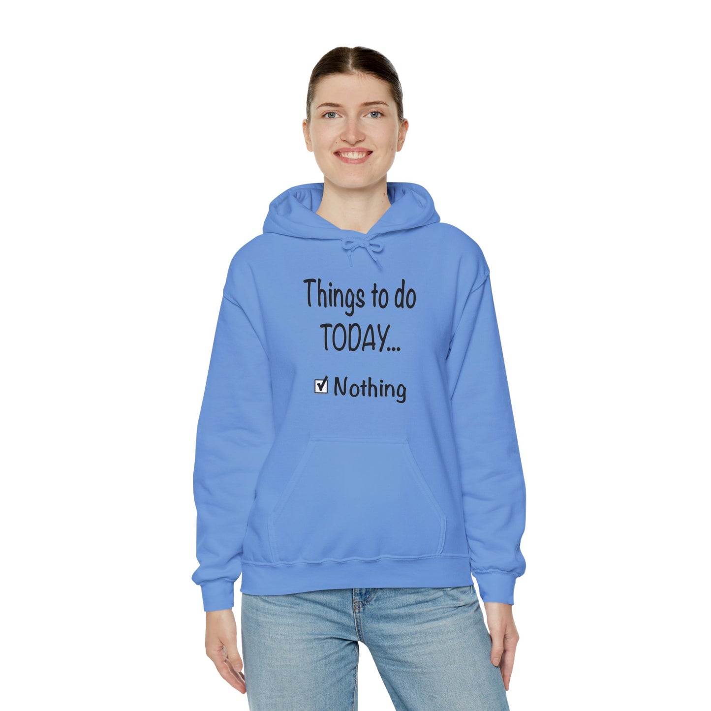 Things to Do Today Nothing Unisex Heavy Blend™ Hooded Sweatshirt