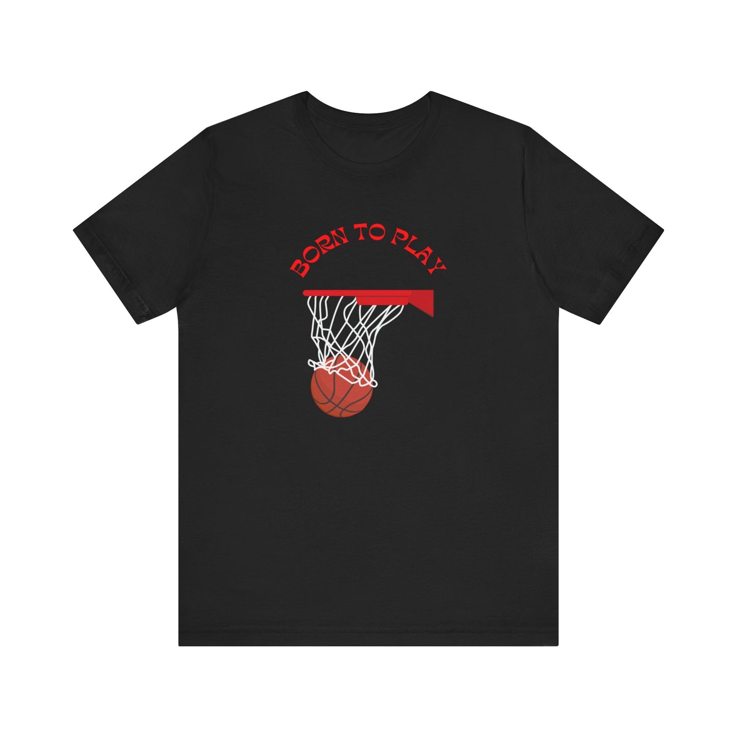 Basketball/ Born To Play Unisex Jersey Short Sleeve Tee