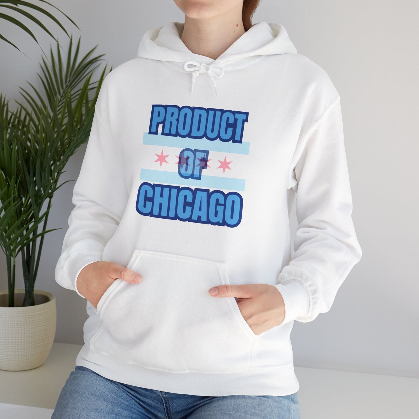 Product Of Chicago Unisex Heavy Blend™ Hooded Sweatshirt