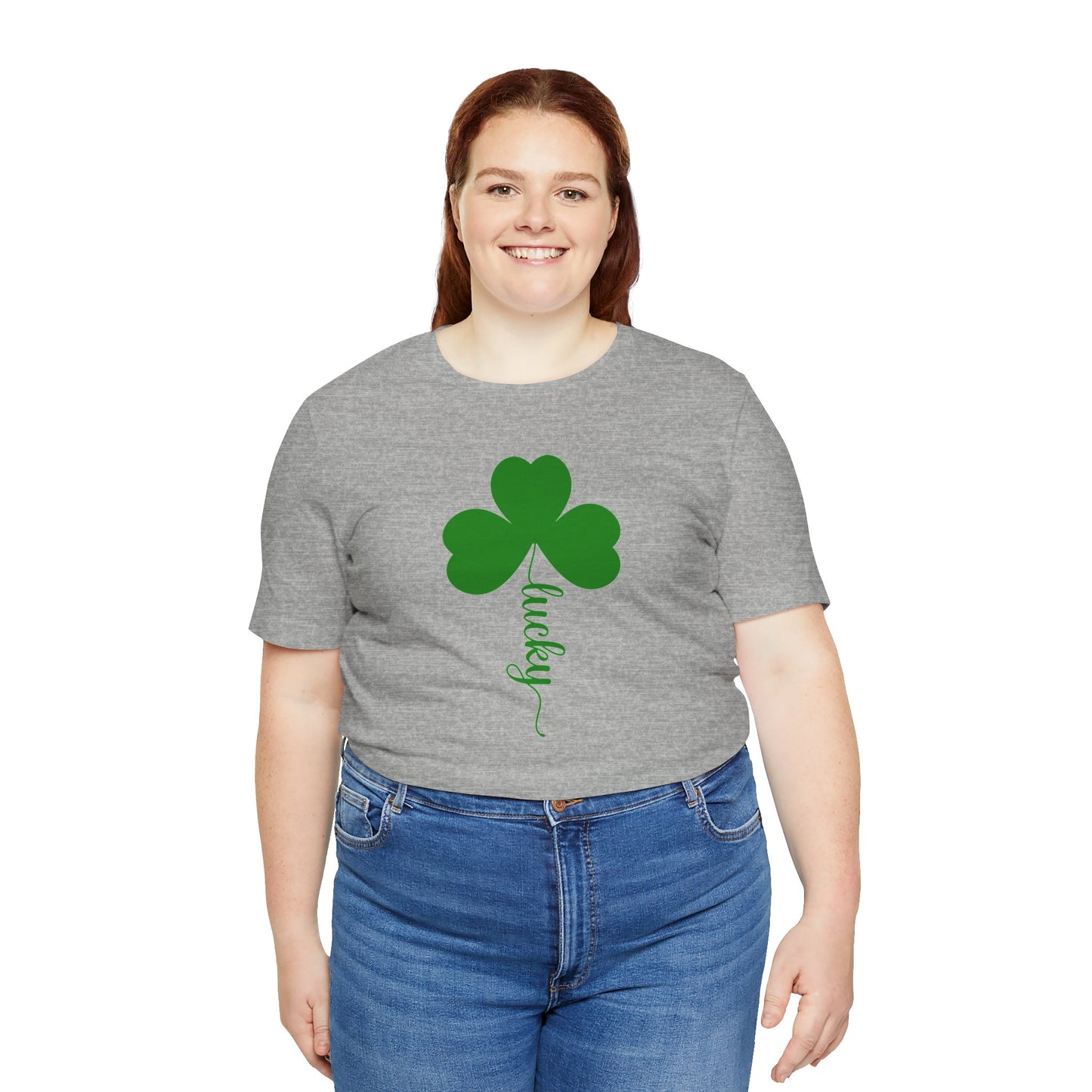 Clover/ Lucky Unisex Jersey Short Sleeve Tee