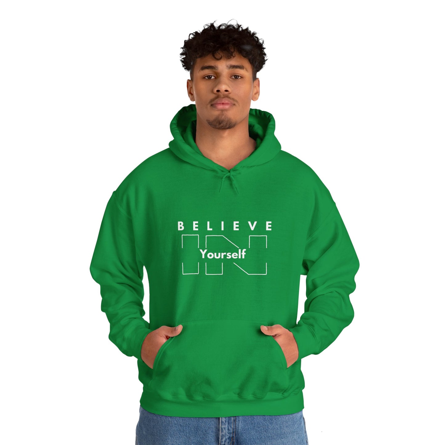 Believe In Yourself Unisex Heavy Blend™ Hooded Sweatshirt