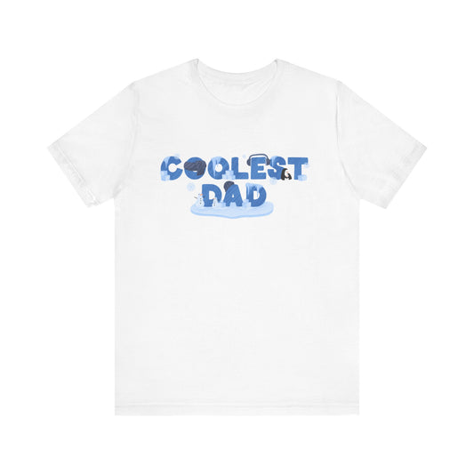 Dad/ Coolest Dad Unisex Jersey Short Sleeve Tee