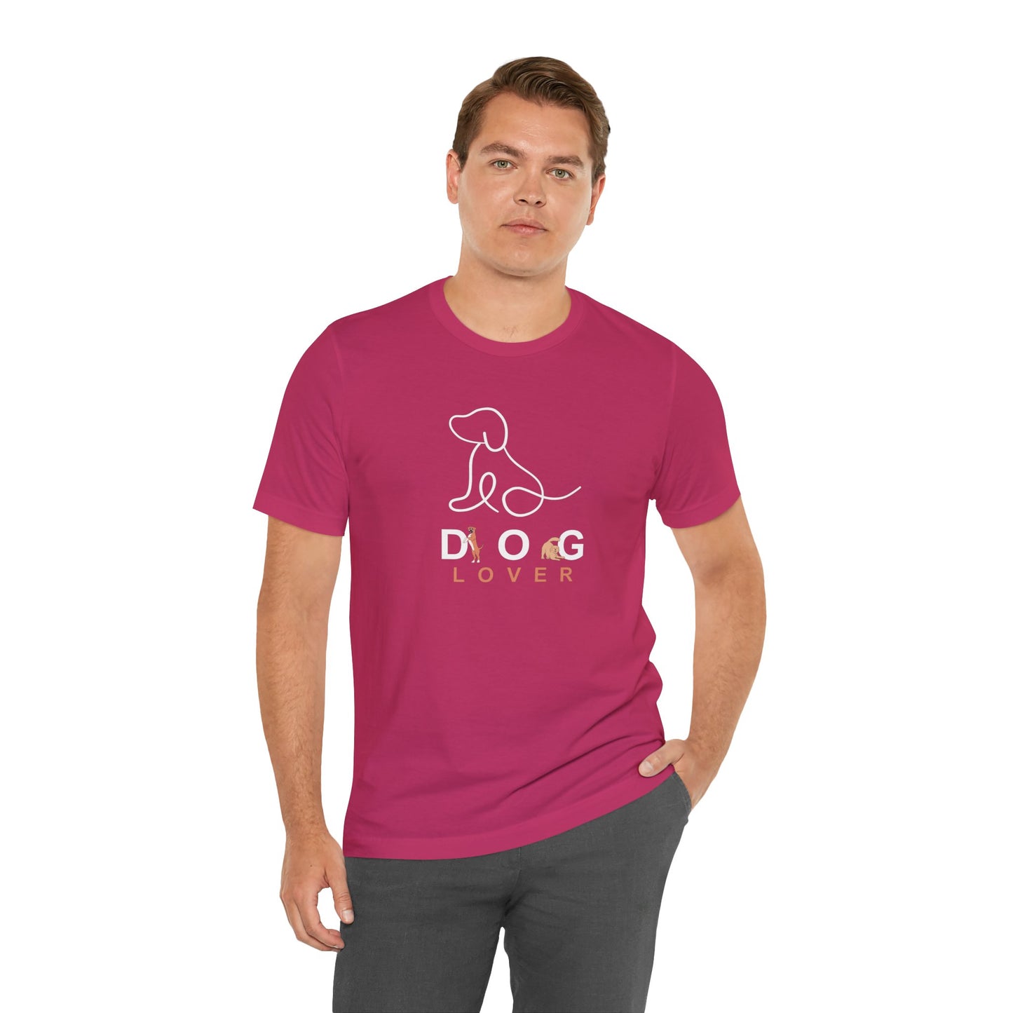 Dog Lover Unisex Jersey Short Sleeve Tee